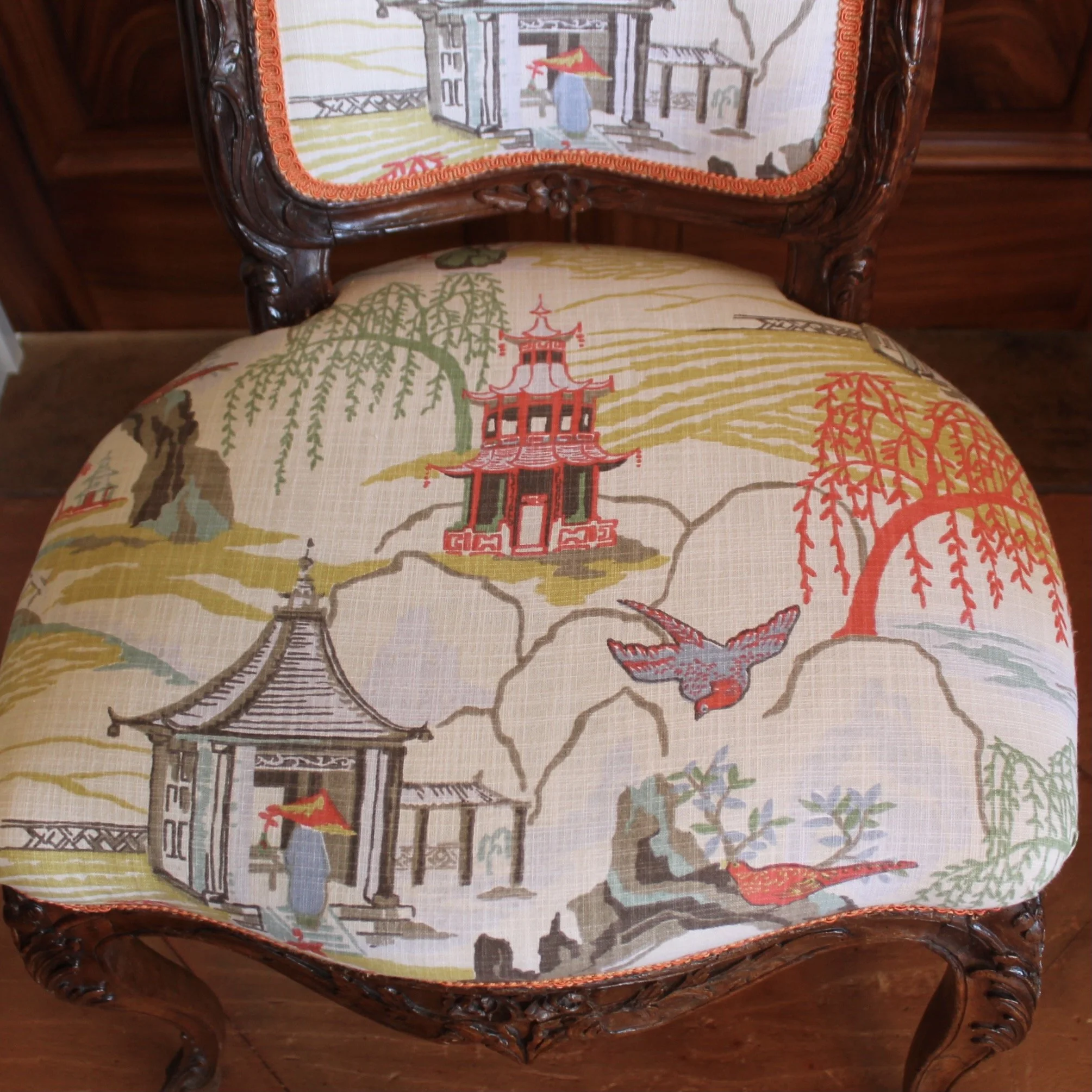 Pair of Exceptional Rococo Period Side Chairs, Probably German, 18th Century