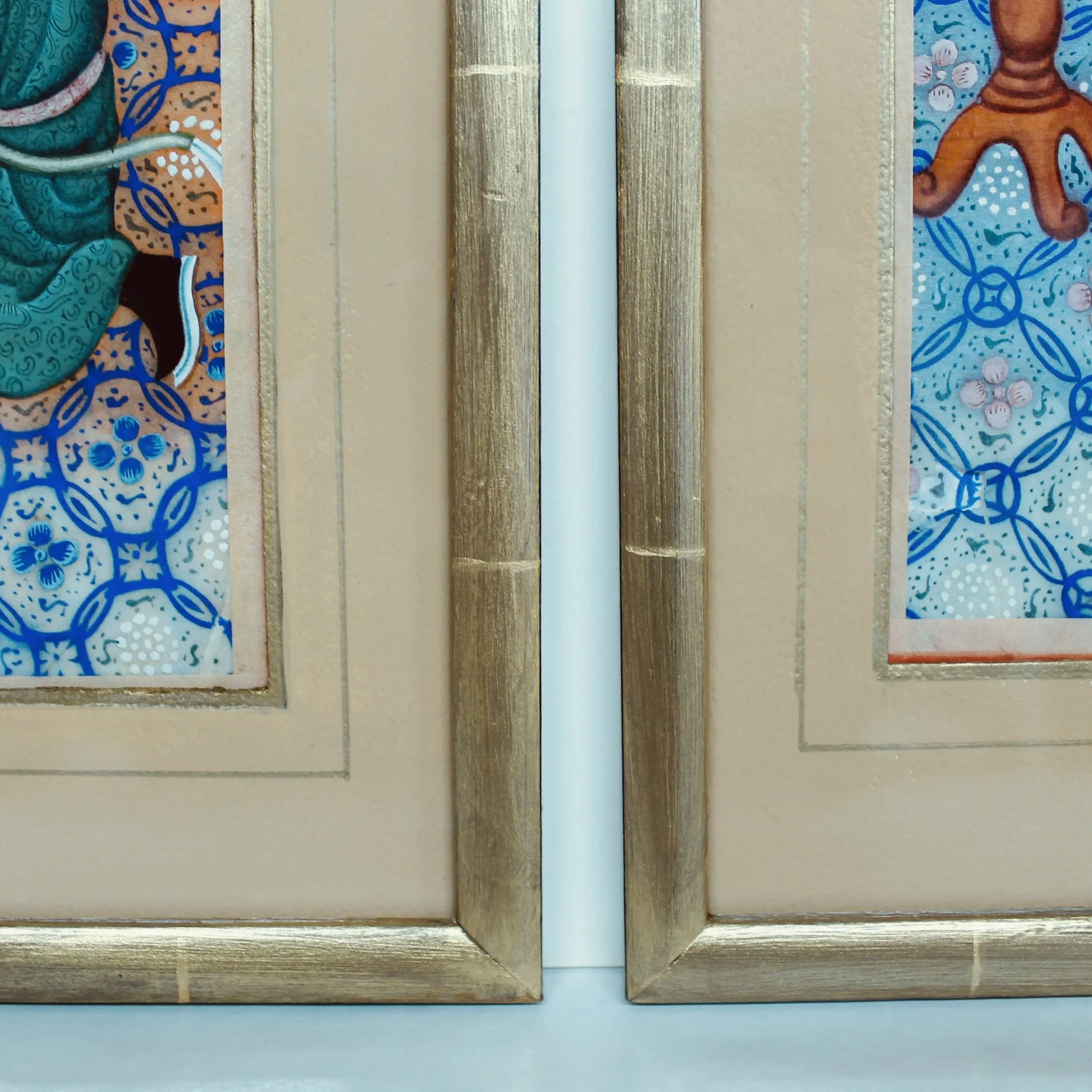 Trio of Fine Chinese Export Paintings on Mulberry Pith Paper, 19th Century