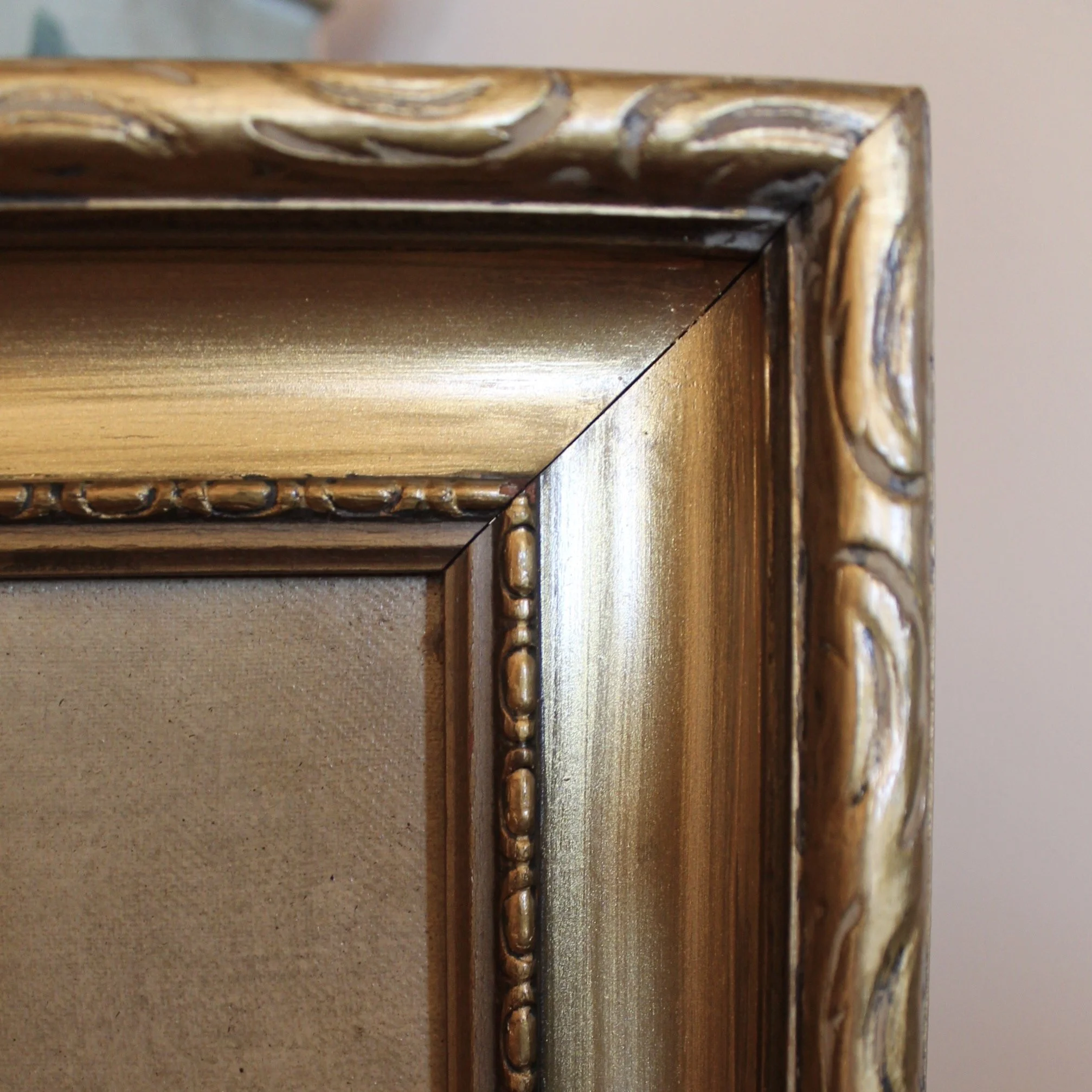 “Gathering Hay” English Country Oil on Canvas Painting, Late 19th Century