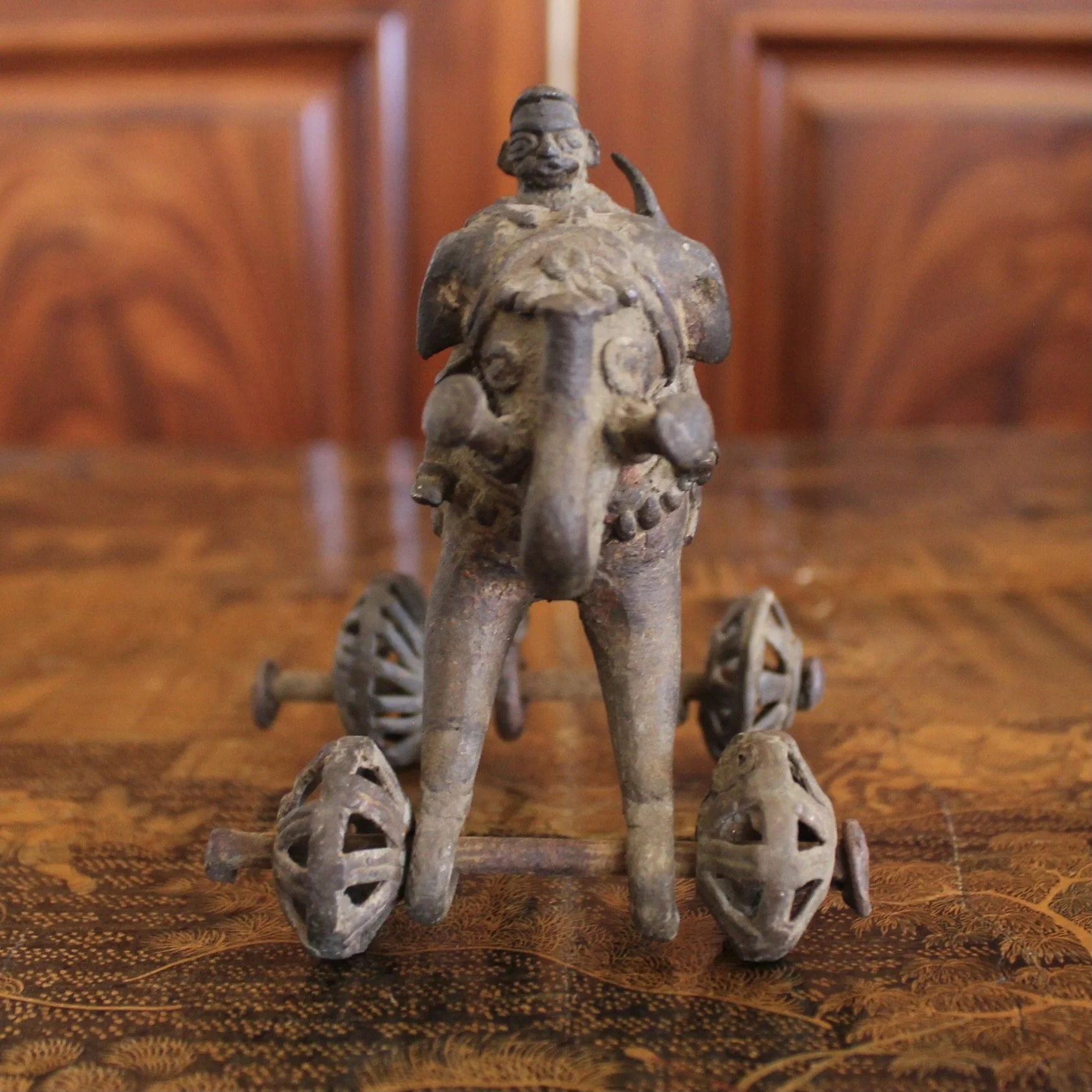 Temple Toy, Indian bronze elephant sculpture