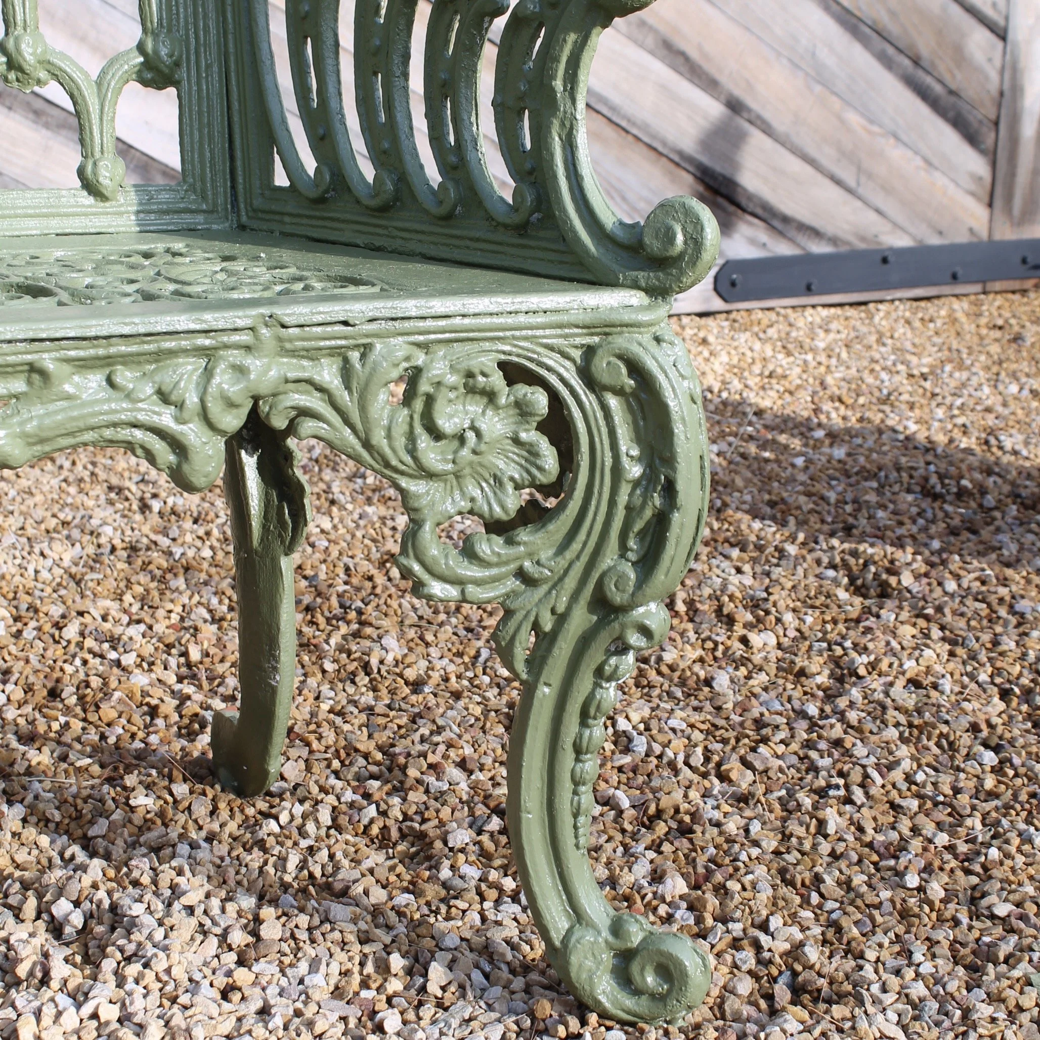 Pair of American "White House" Garden Benches