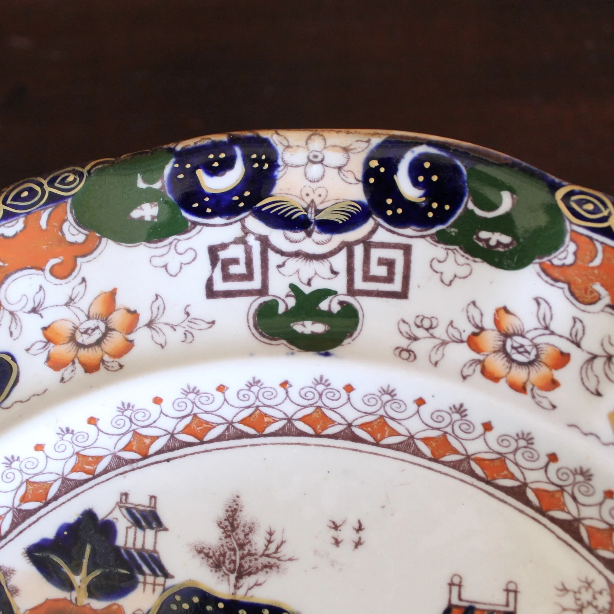 Mason’s Ironstone Nanking Pattern Imari Dinner Plates