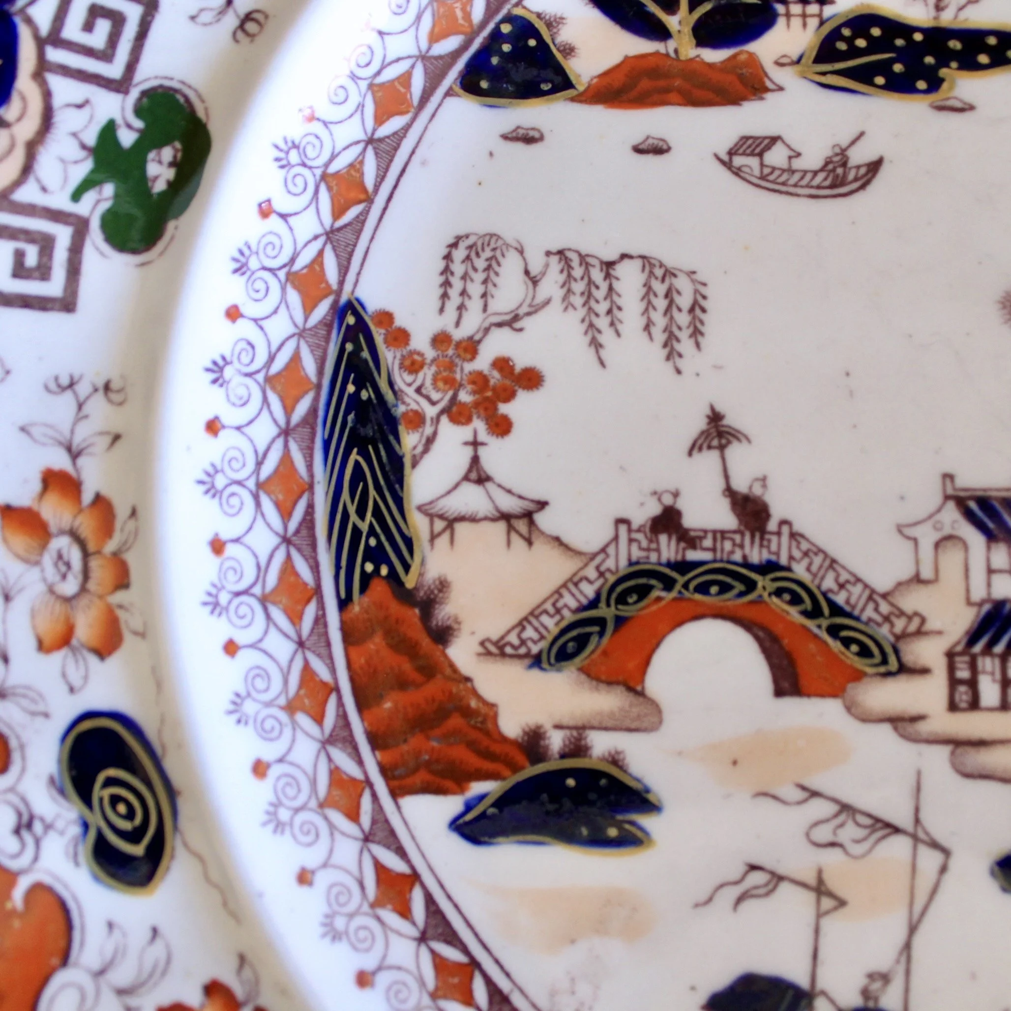 Mason’s Ironstone Nanking Pattern Imari Dinner Plates