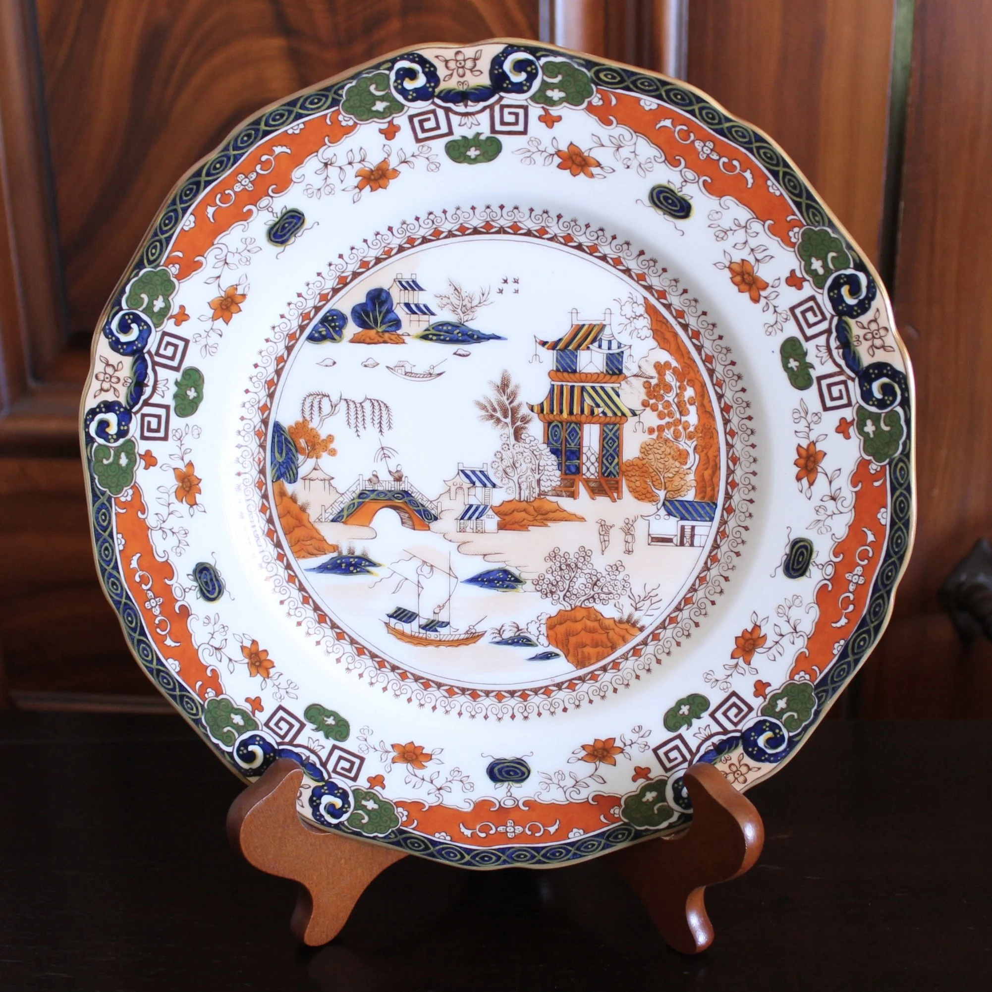 Mason’s Ironstone Nanking Pattern Imari Dinner Plates