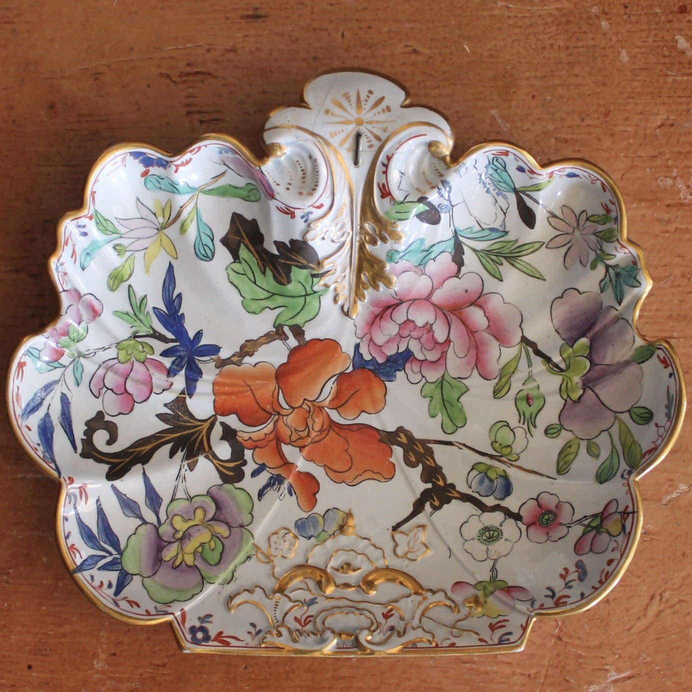 Rare Set of Early Mason’s Ironstone Porcelain, Unusual Shapes