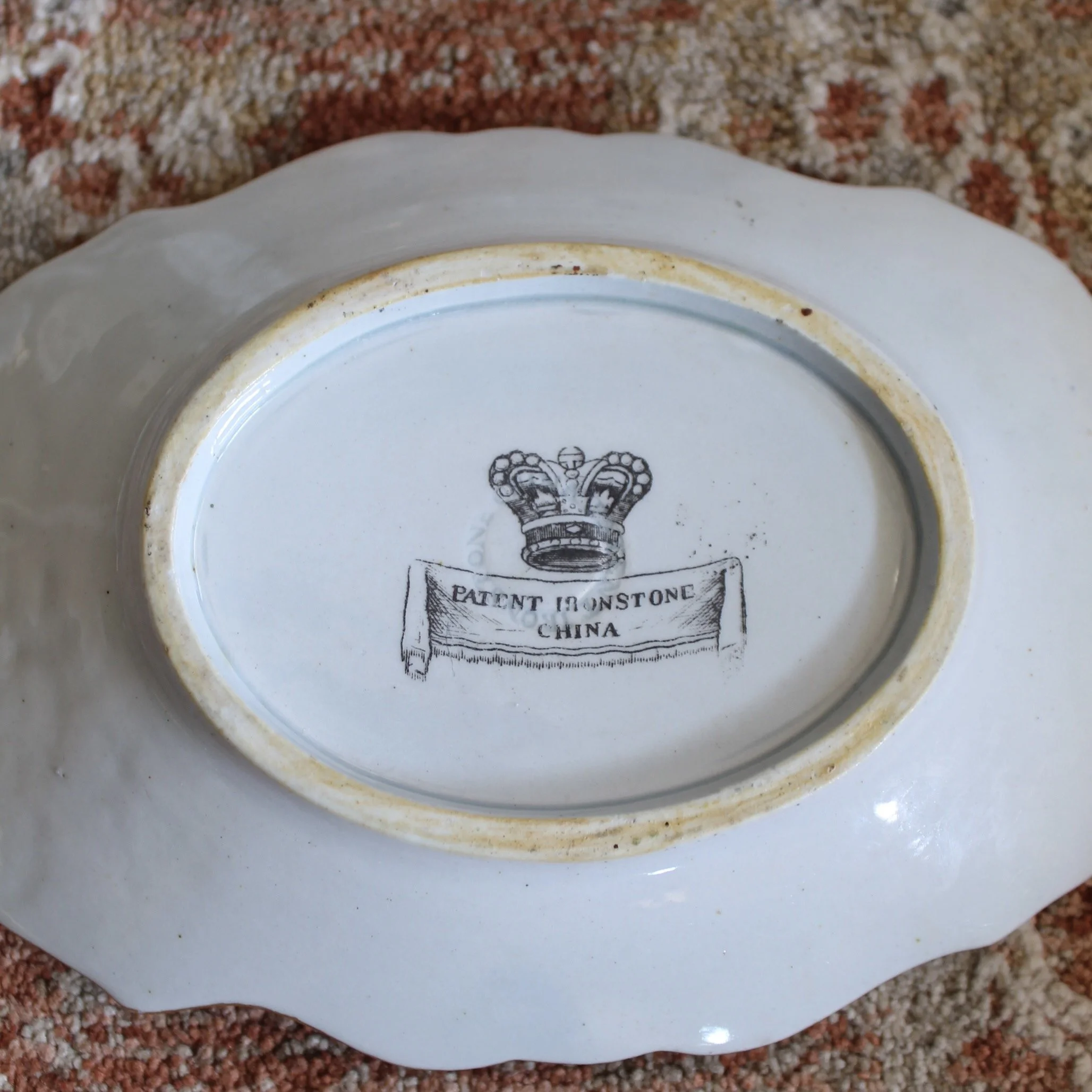 Rare Set of Early Mason’s Ironstone Porcelain, Unusual Shapes