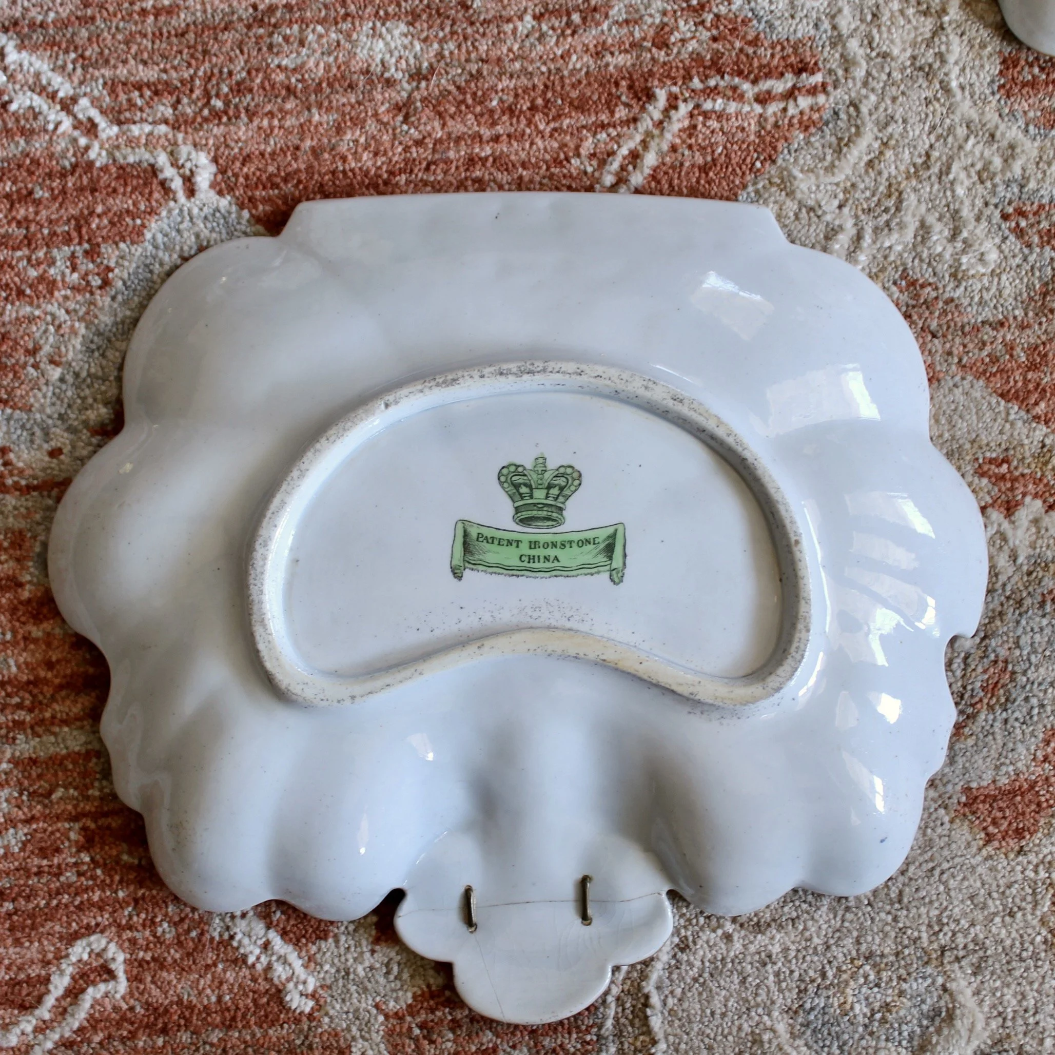 Rare Set of Early Mason’s Ironstone Porcelain, Unusual Shapes