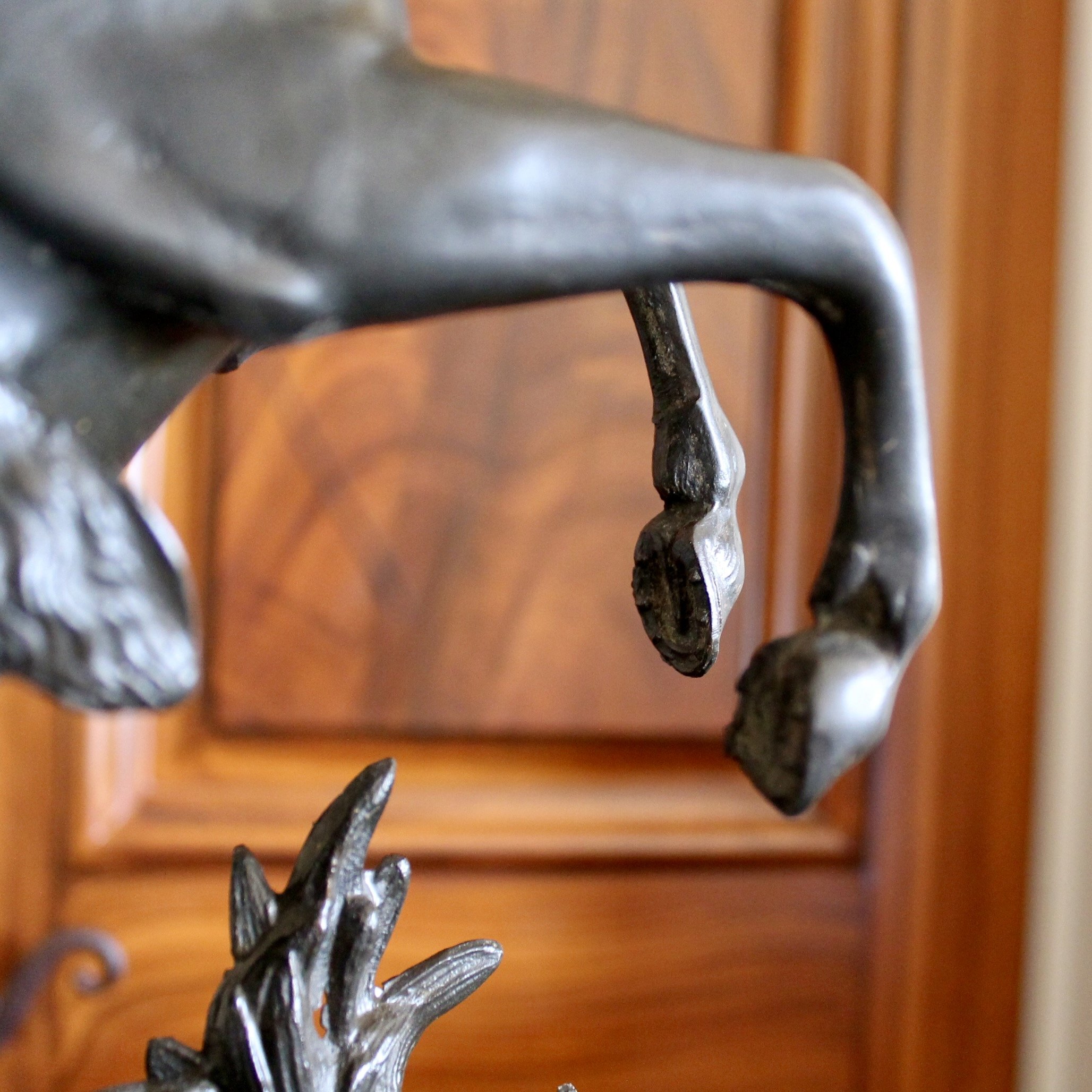 Marly Horse (Cheval De Marly) Cast Spelter Lamp