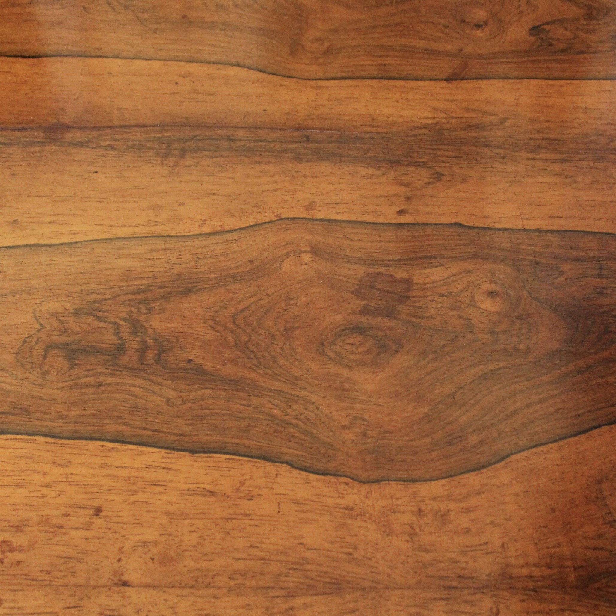 Fine English Regency Figured Rosewood Sofa Table