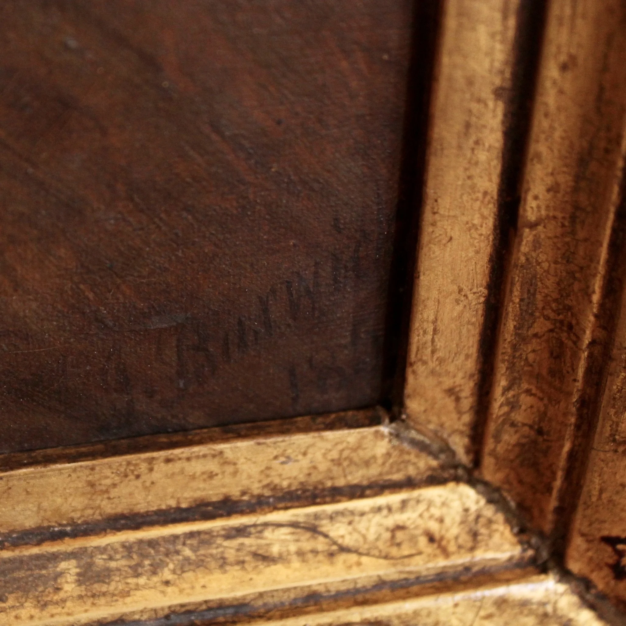 “A Prized Bay Stallion” English Equestrian Oil on Canvas by John Barwick