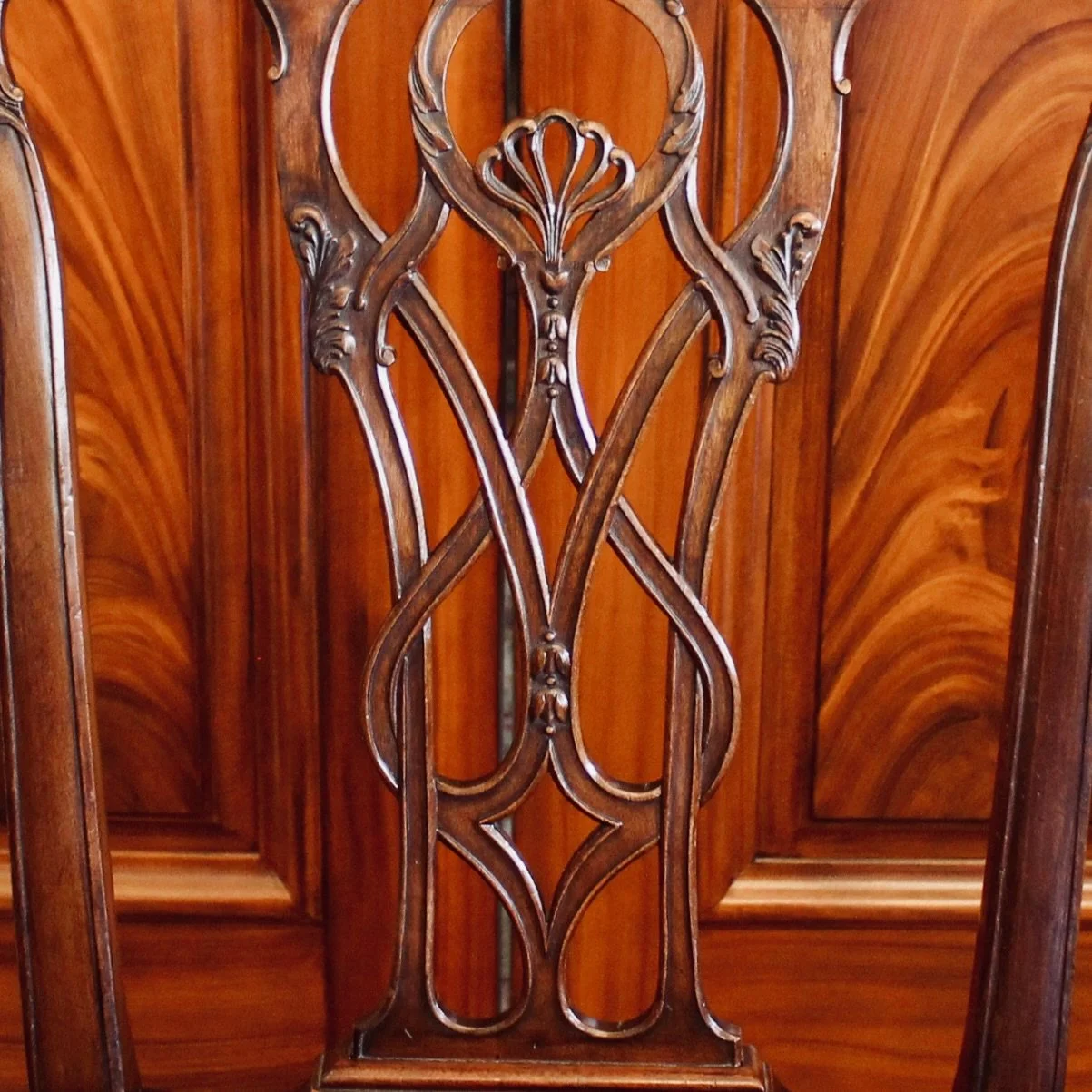 Georgian Style Dining Chairs - Set of Six