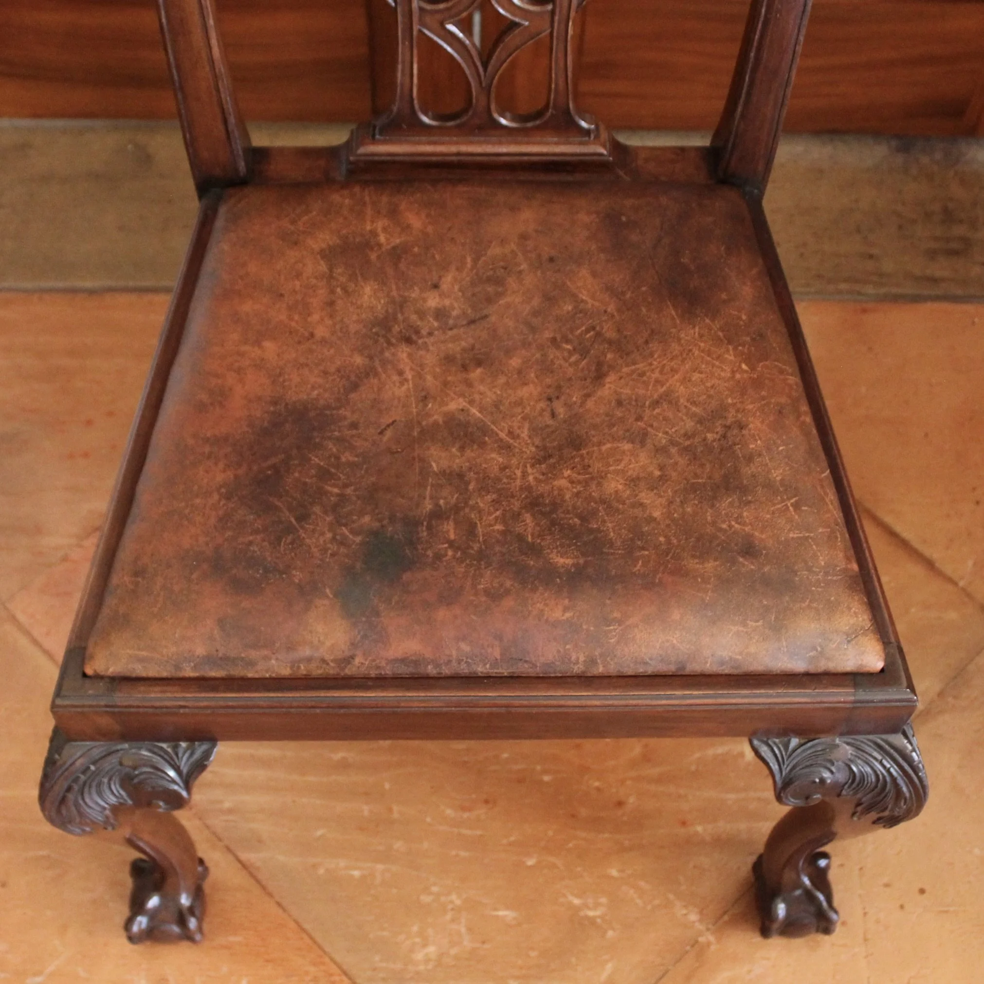 Georgian Style Dining Chairs - Set of Six