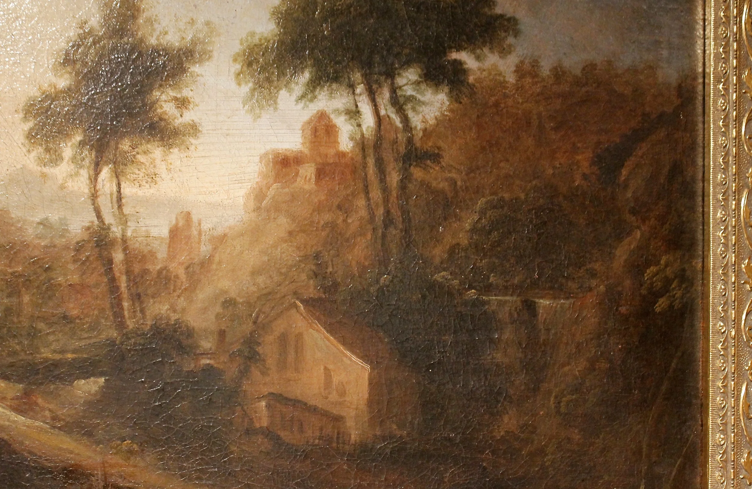 Eighteenth Century Italian School Oil on Canvas