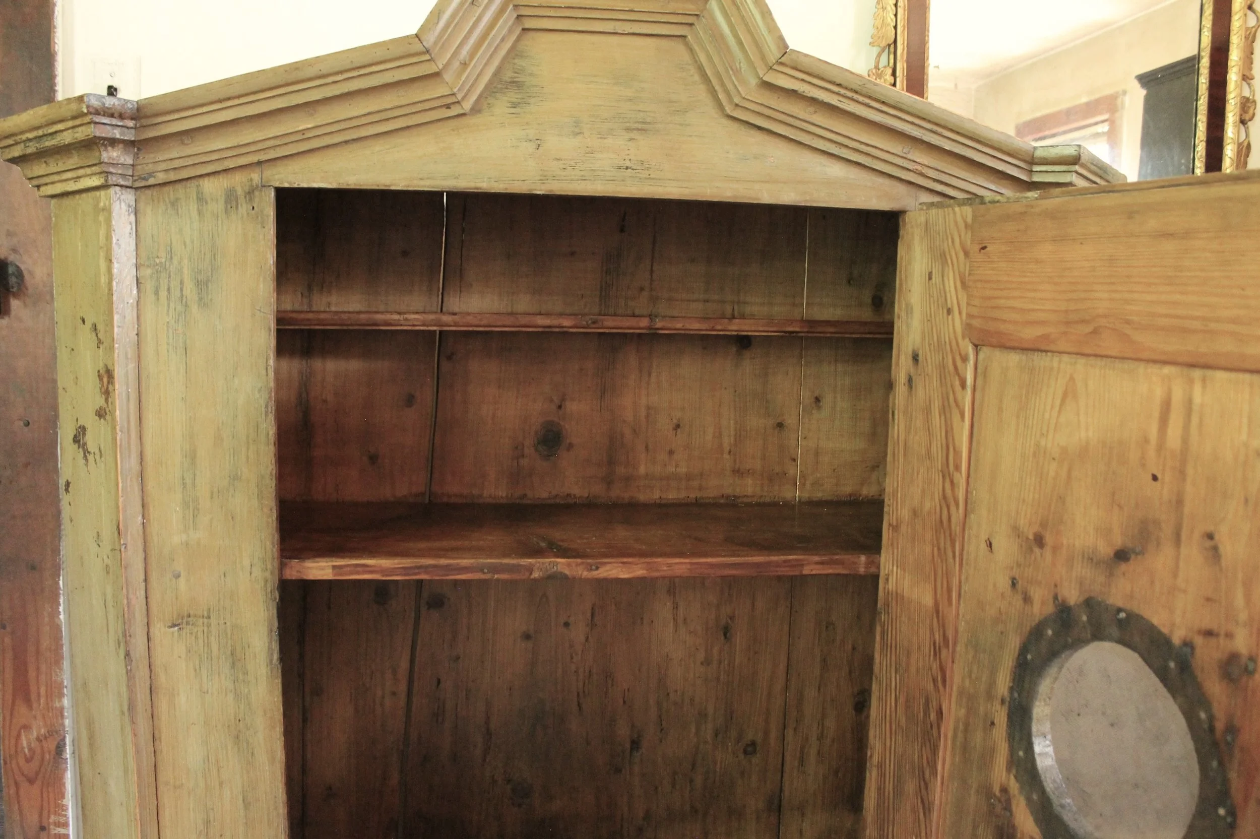 Antique Swedish Painted Cupboard