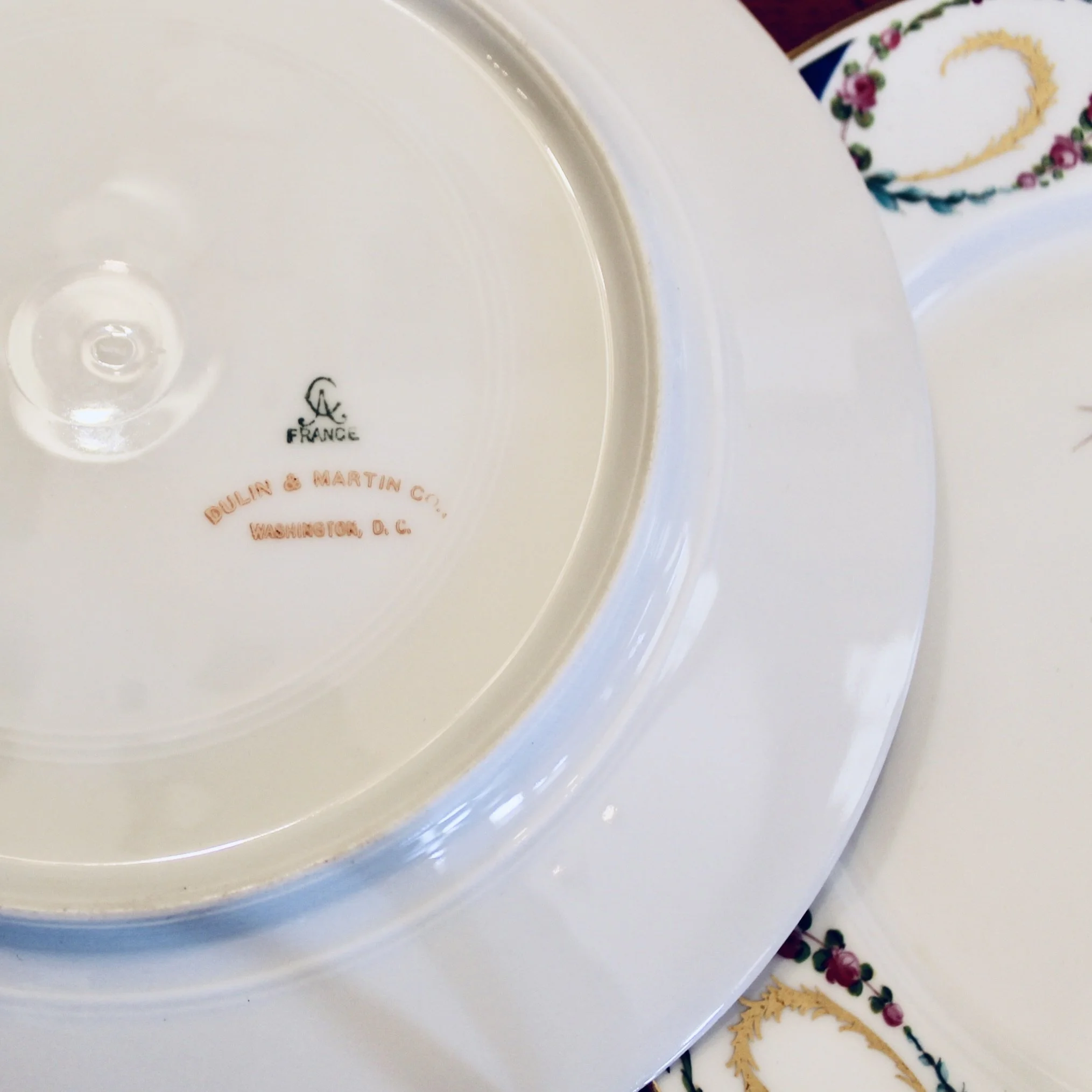 Chinese Export Style Porcelain Dessert Plates