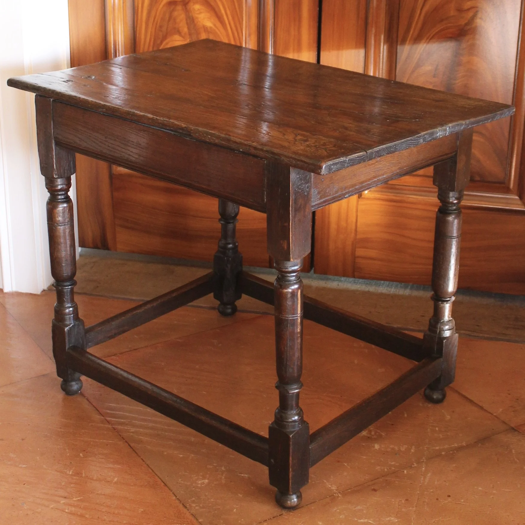 Jacobean Style Antique Oak Side Table