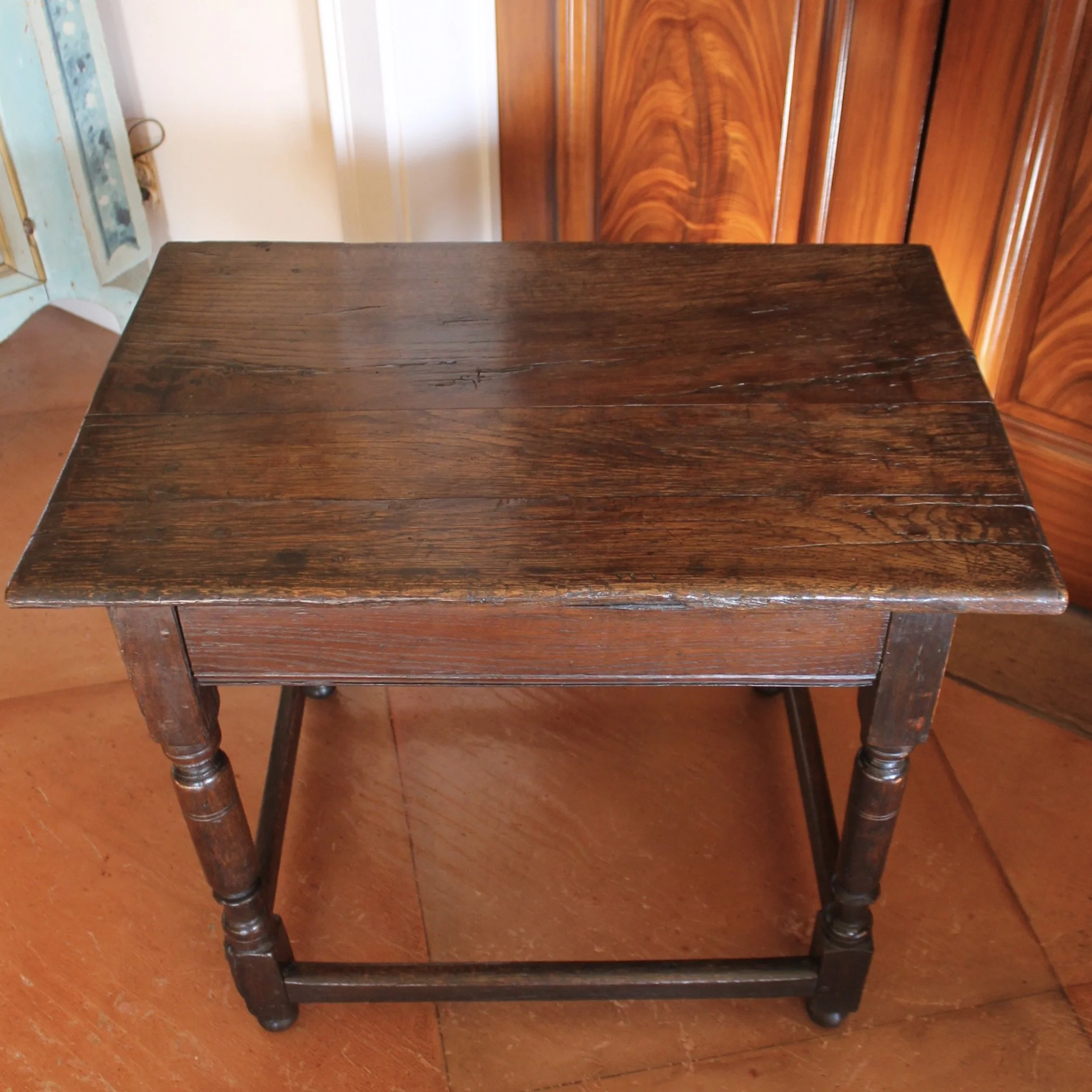 Jacobean Style Antique Oak Side Table