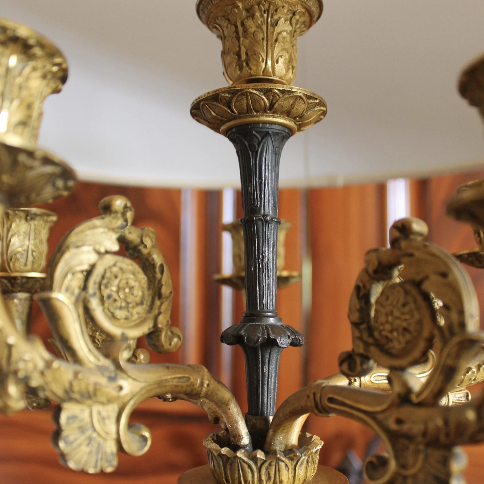 Charles X Style French Candelabra Lamp