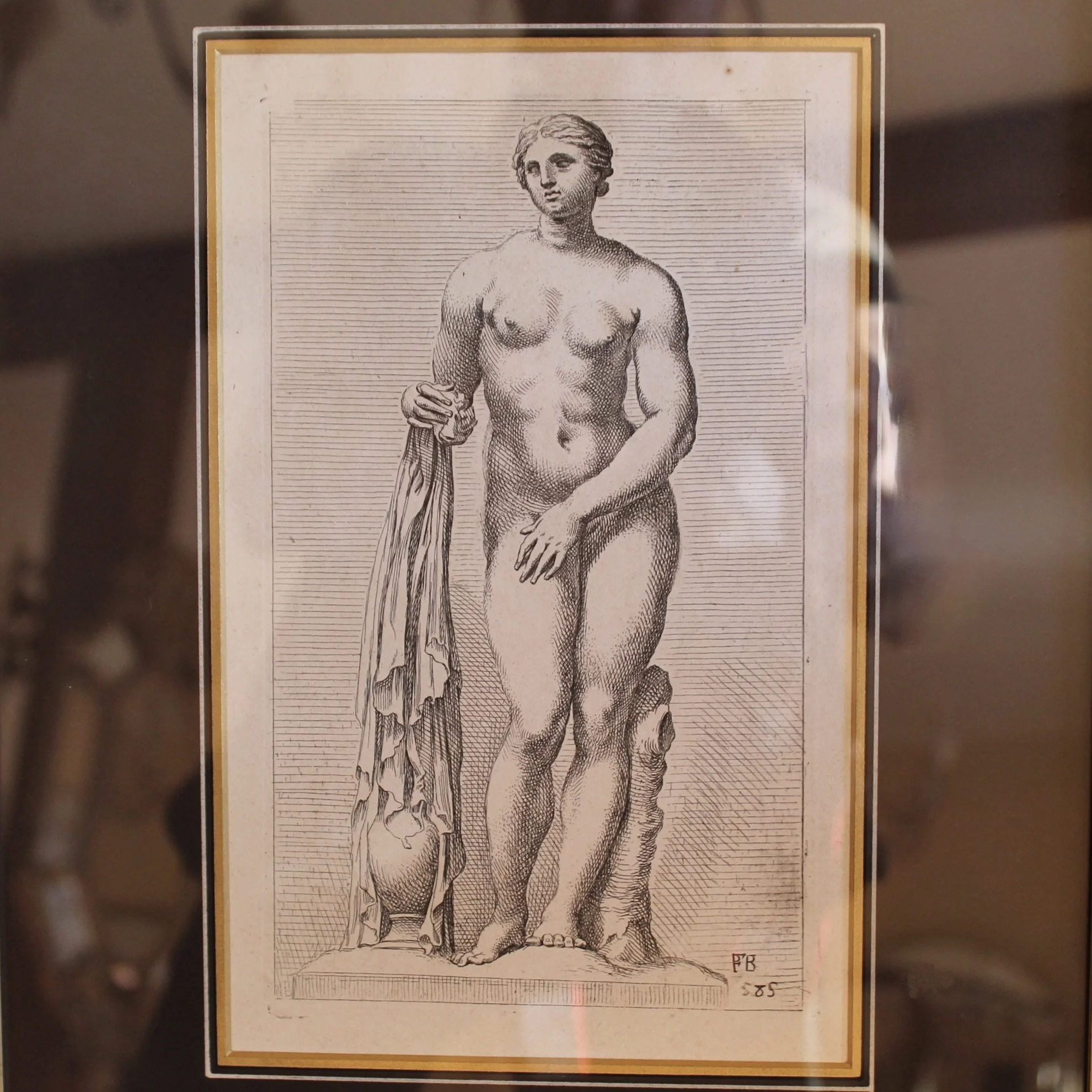 French 17th Century Classical Figure Engravings by François Perrier
