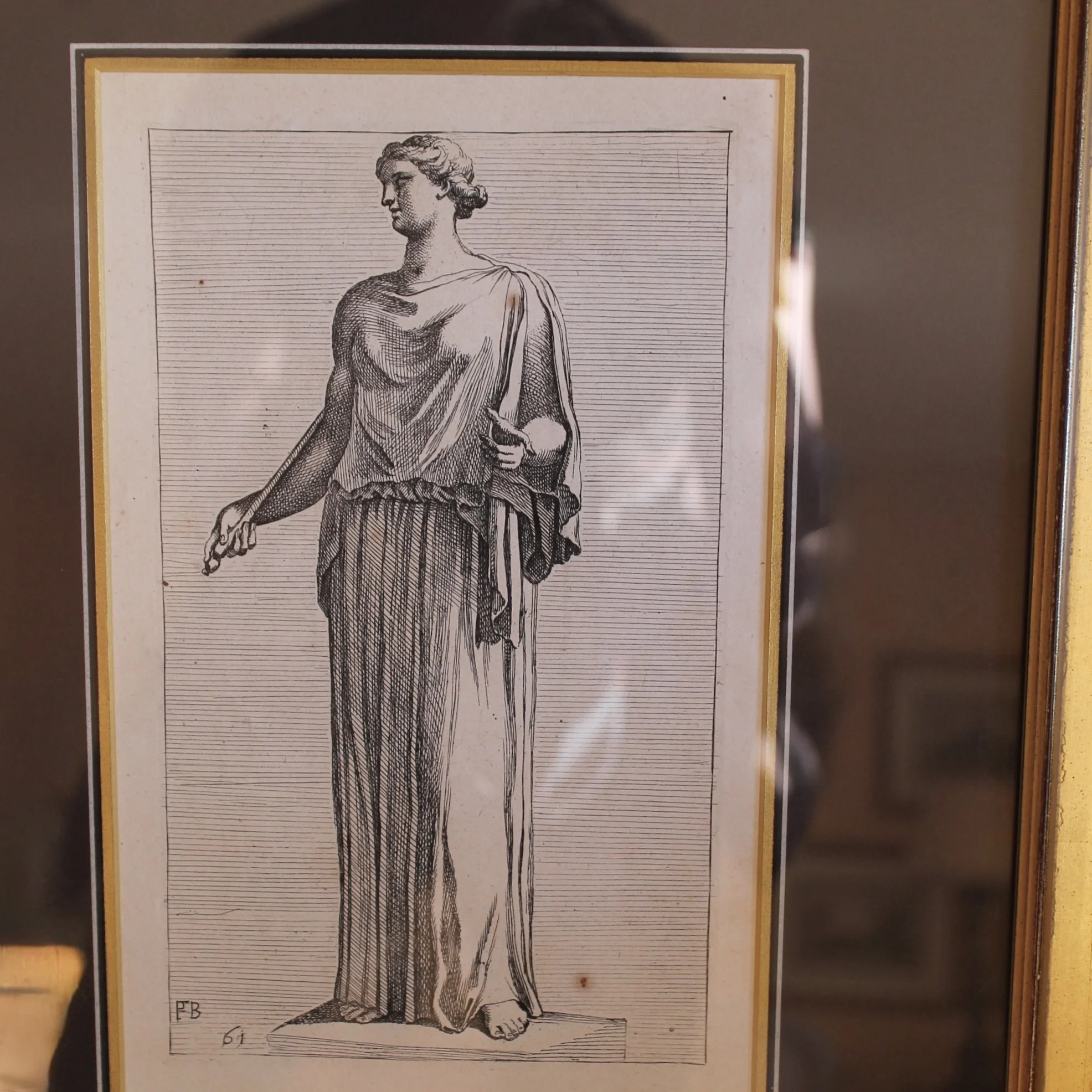 French 17th Century Classical Figure Engravings by François Perrier