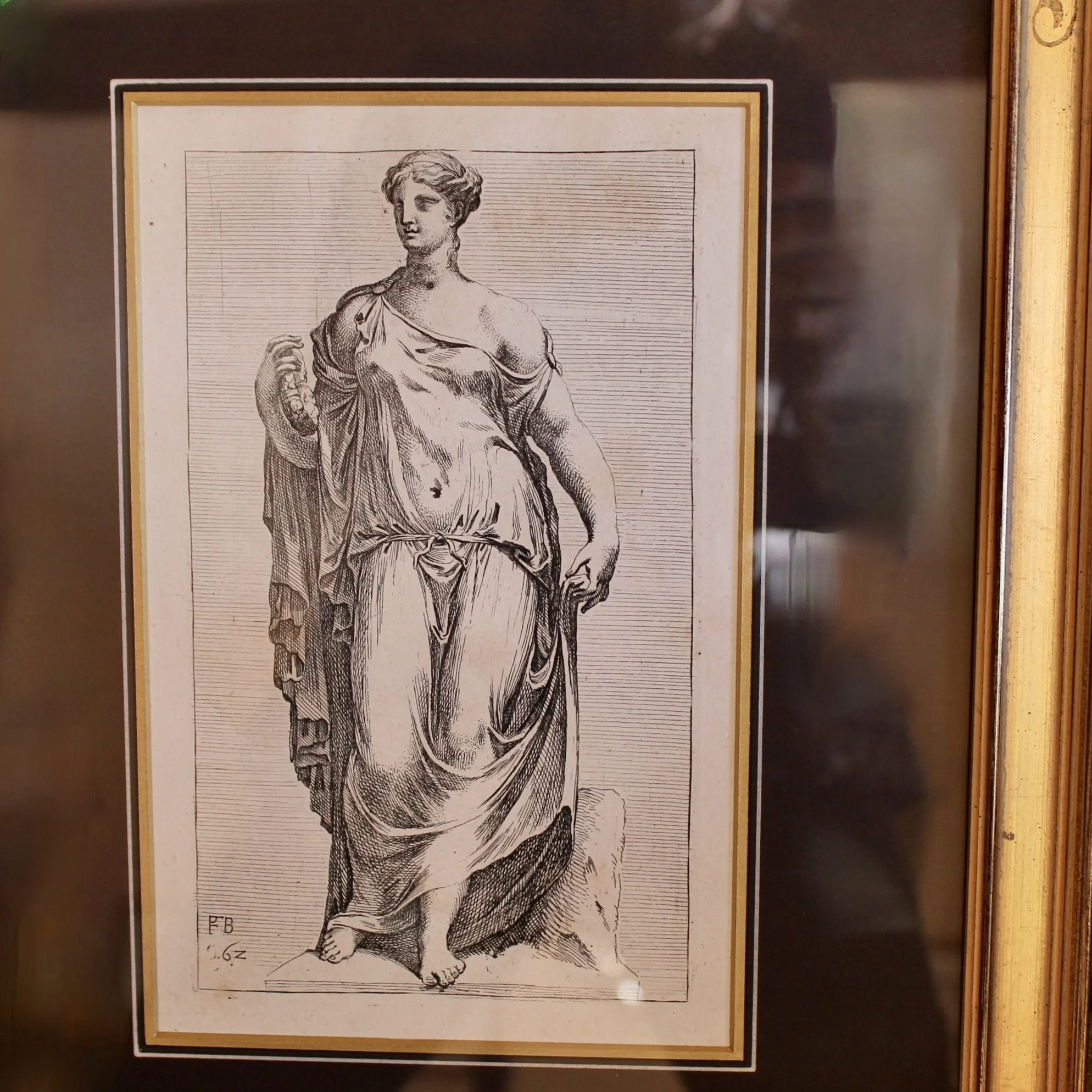 French 17th Century Classical Figure Engravings by François Perrier