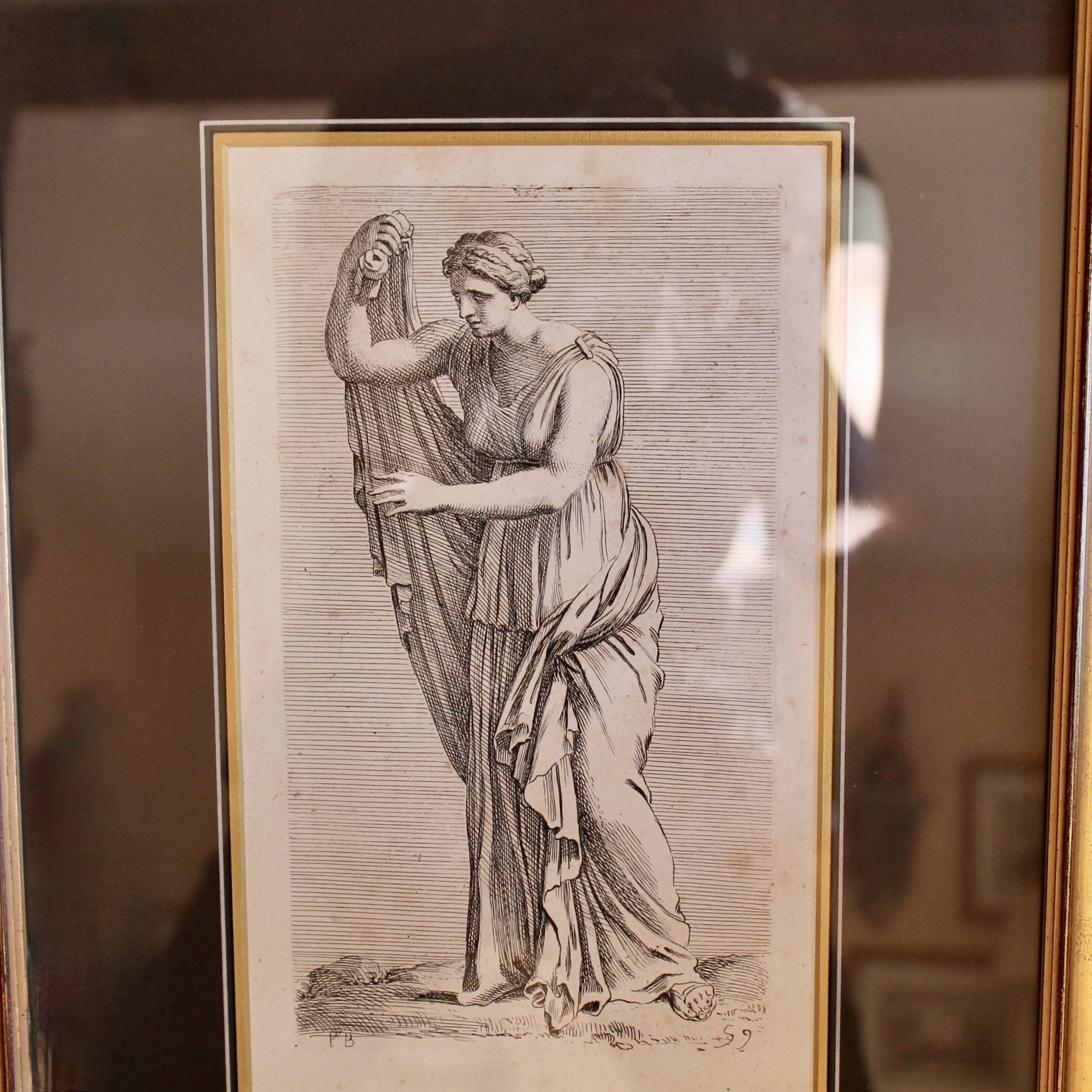 French 17th Century Classical Figure Engravings by François Perrier