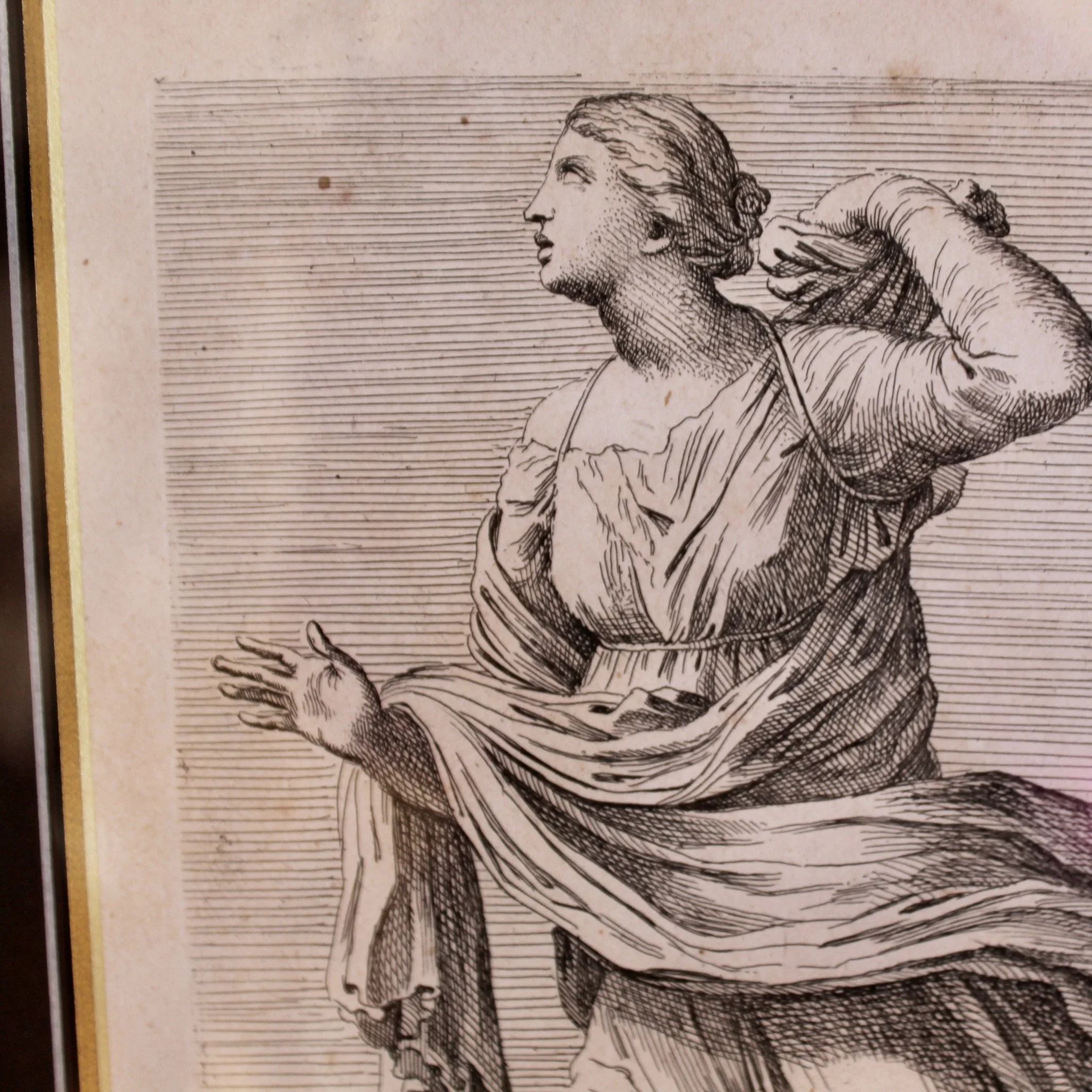 French 17th Century Classical Figure Engravings by François Perrier