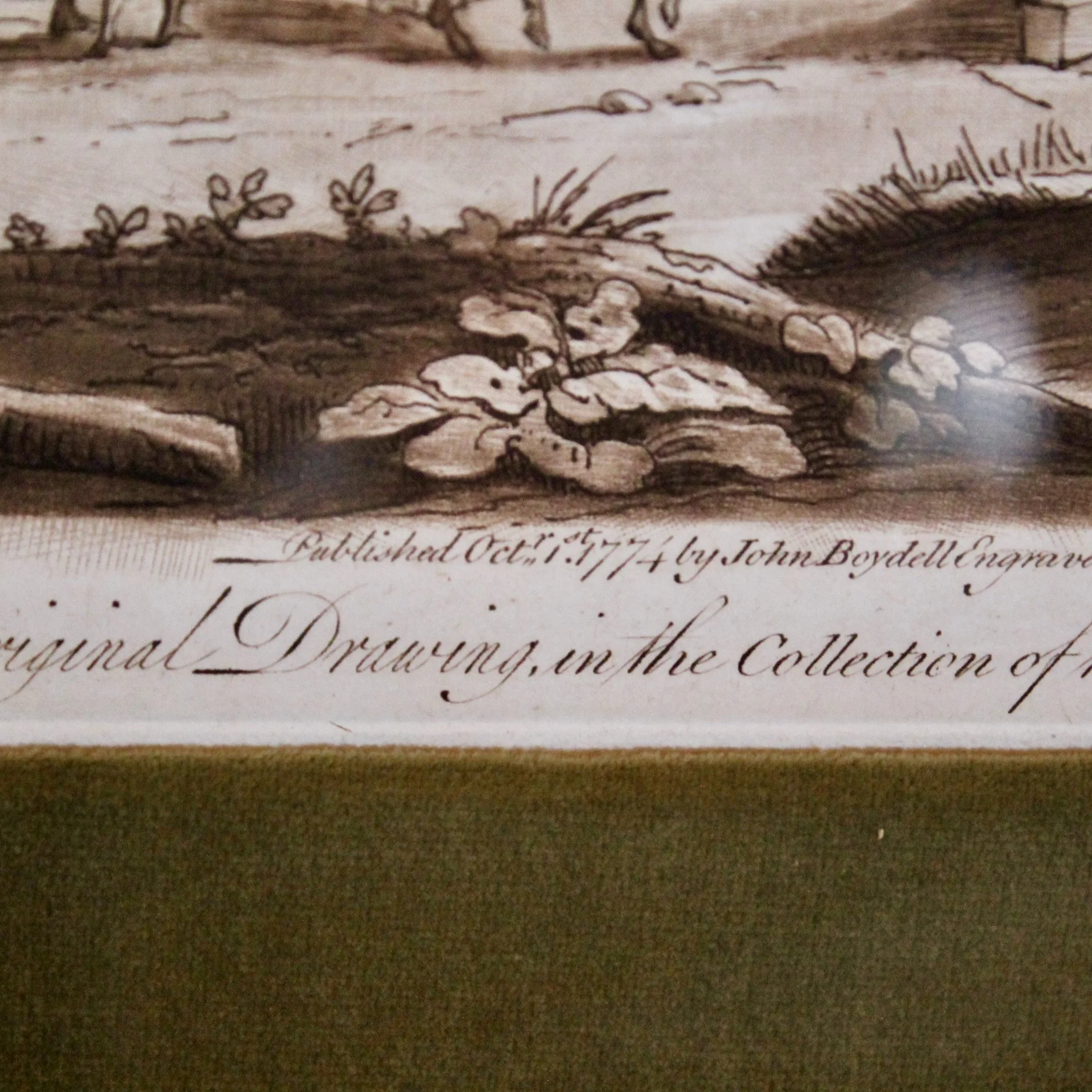 Claude Lorrain Duke of Devonshire sepia engravings