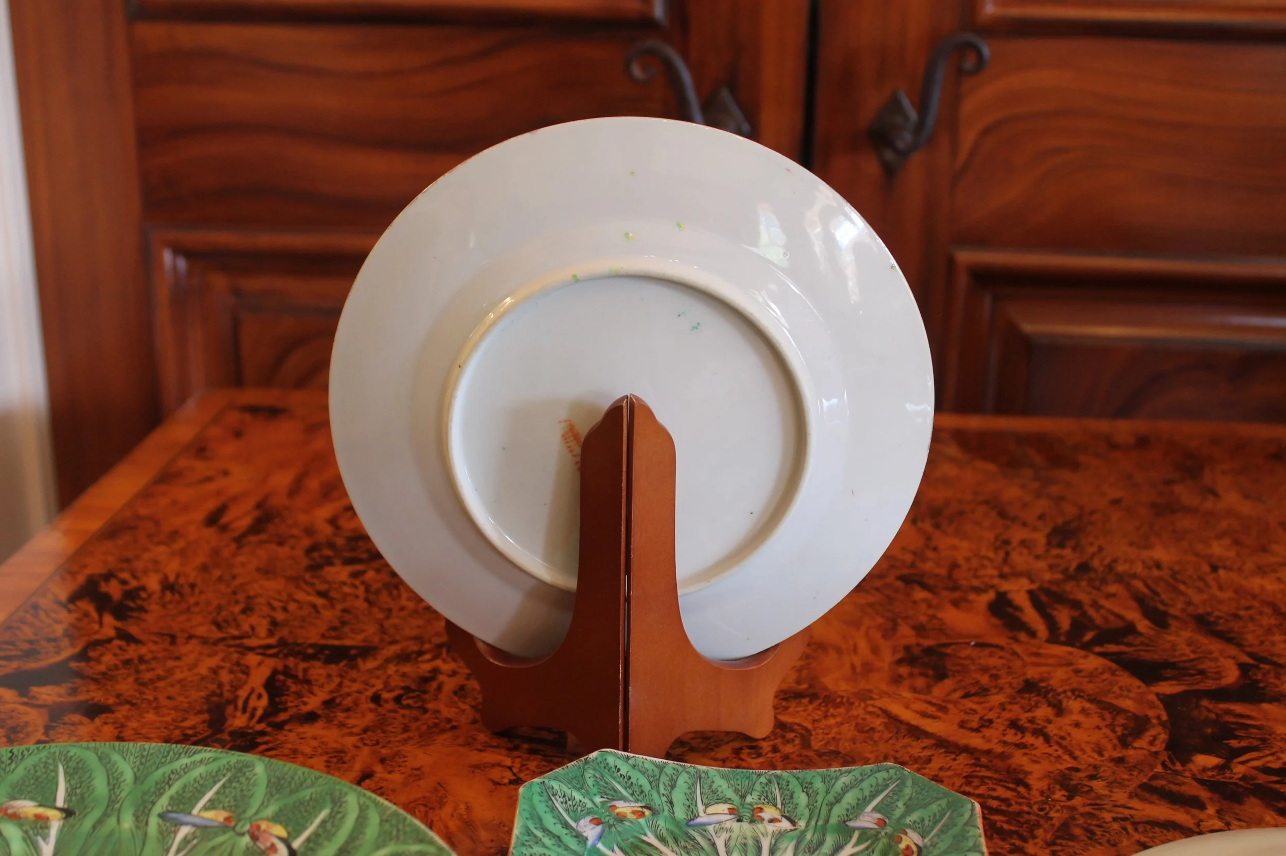 Chinese Export Green (Famille Verte) “Cabbage” Porcelain