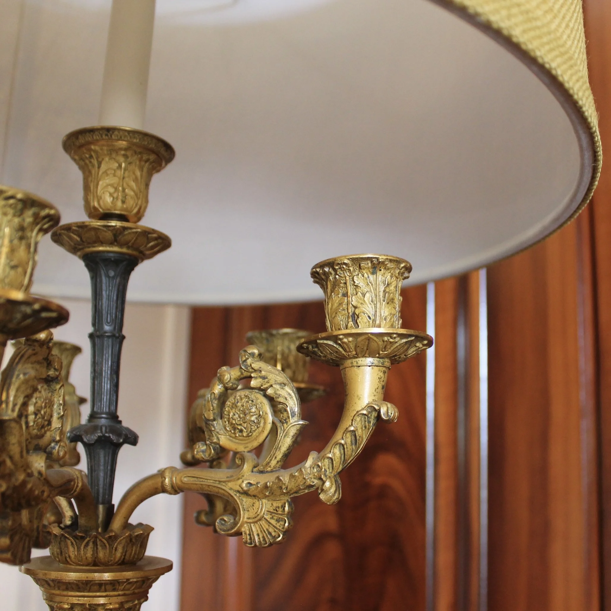 Charles X Style French Candelabra Lamp