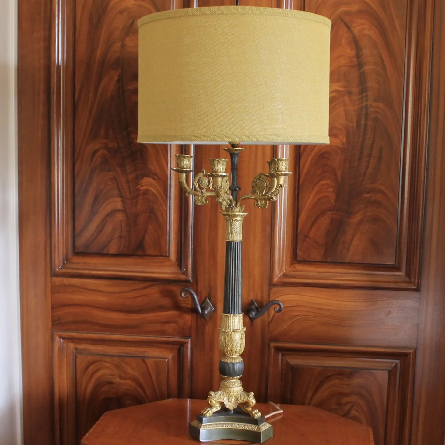 Charles X Style French Candelabra Lamp