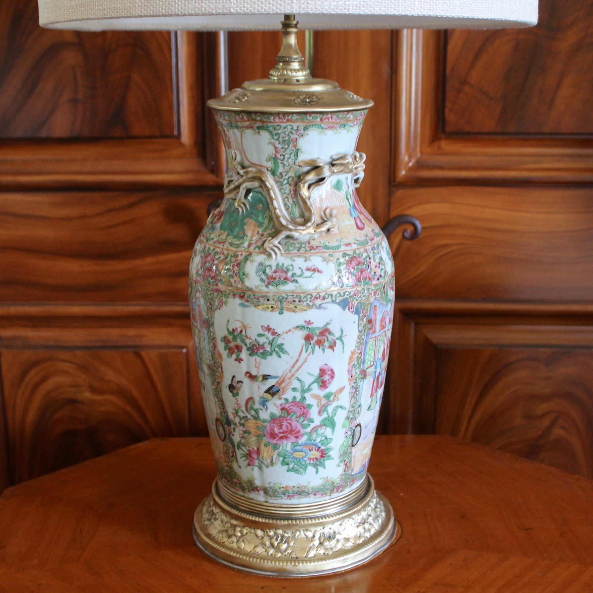 large-rose-mandarin-porcelain-lamp-with-fancy-brass-fittings