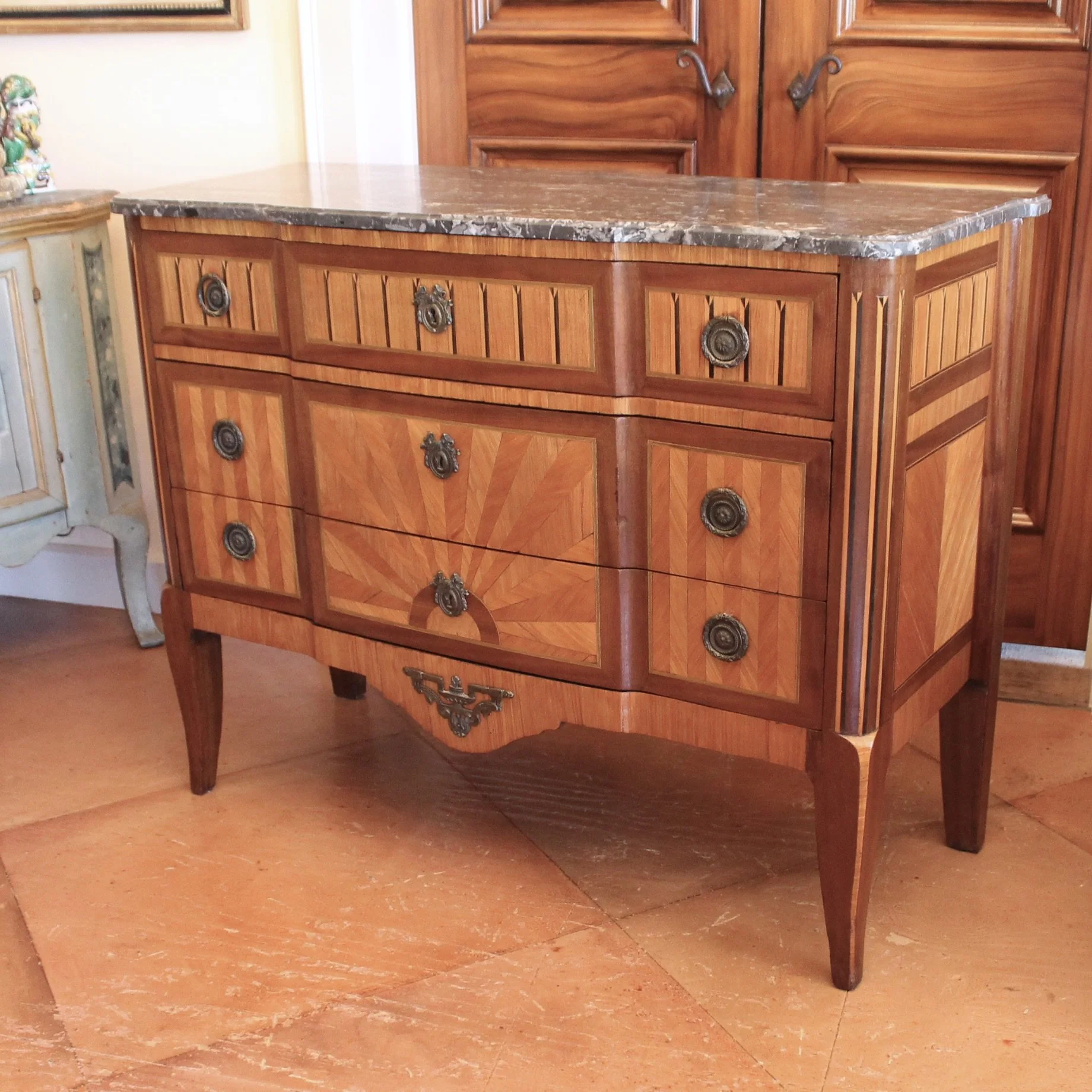french-transitional-marquetry-commode-with-dark-grey-breche-sainte-anne-marble-top