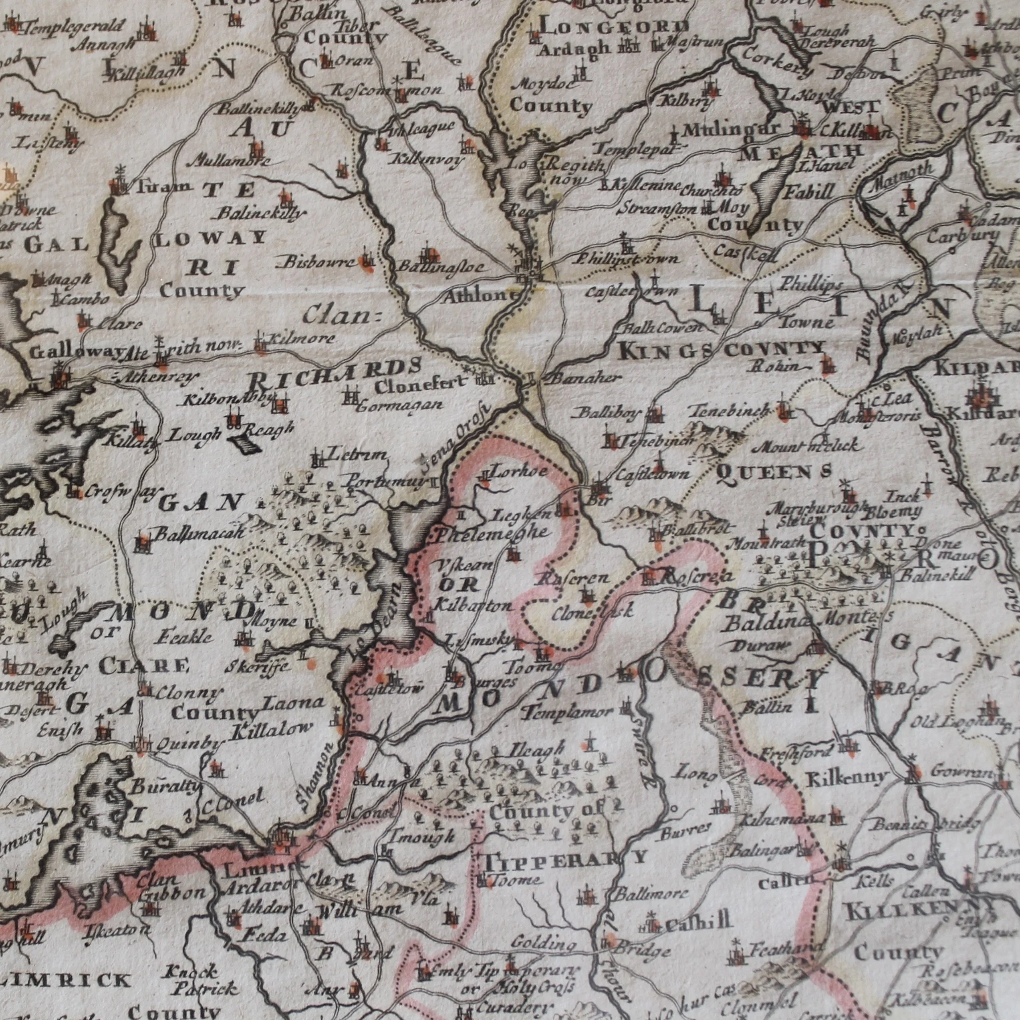 Robert Morden Map of Ireland