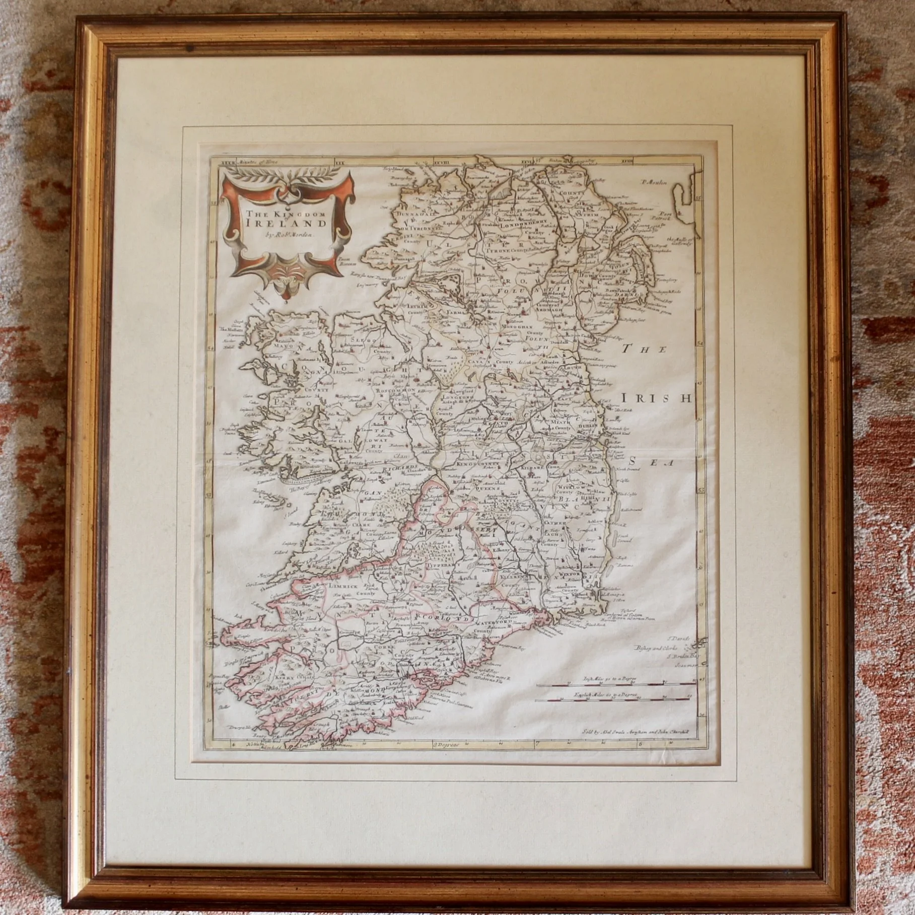 Robert Morden Map of Ireland