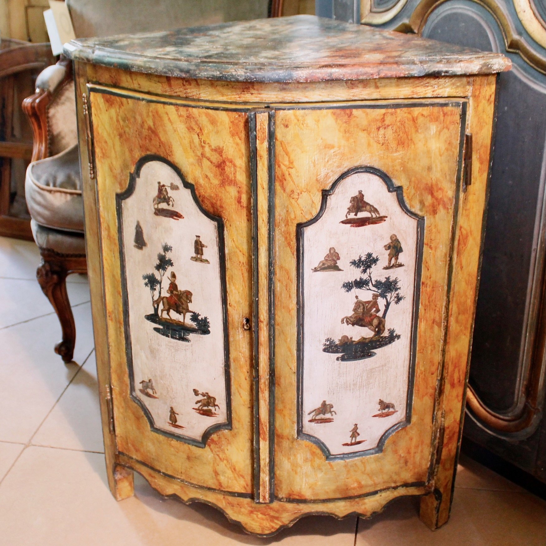 Faux-Marble-Painted-Laca-Povera-Corner-Cabinet (1)