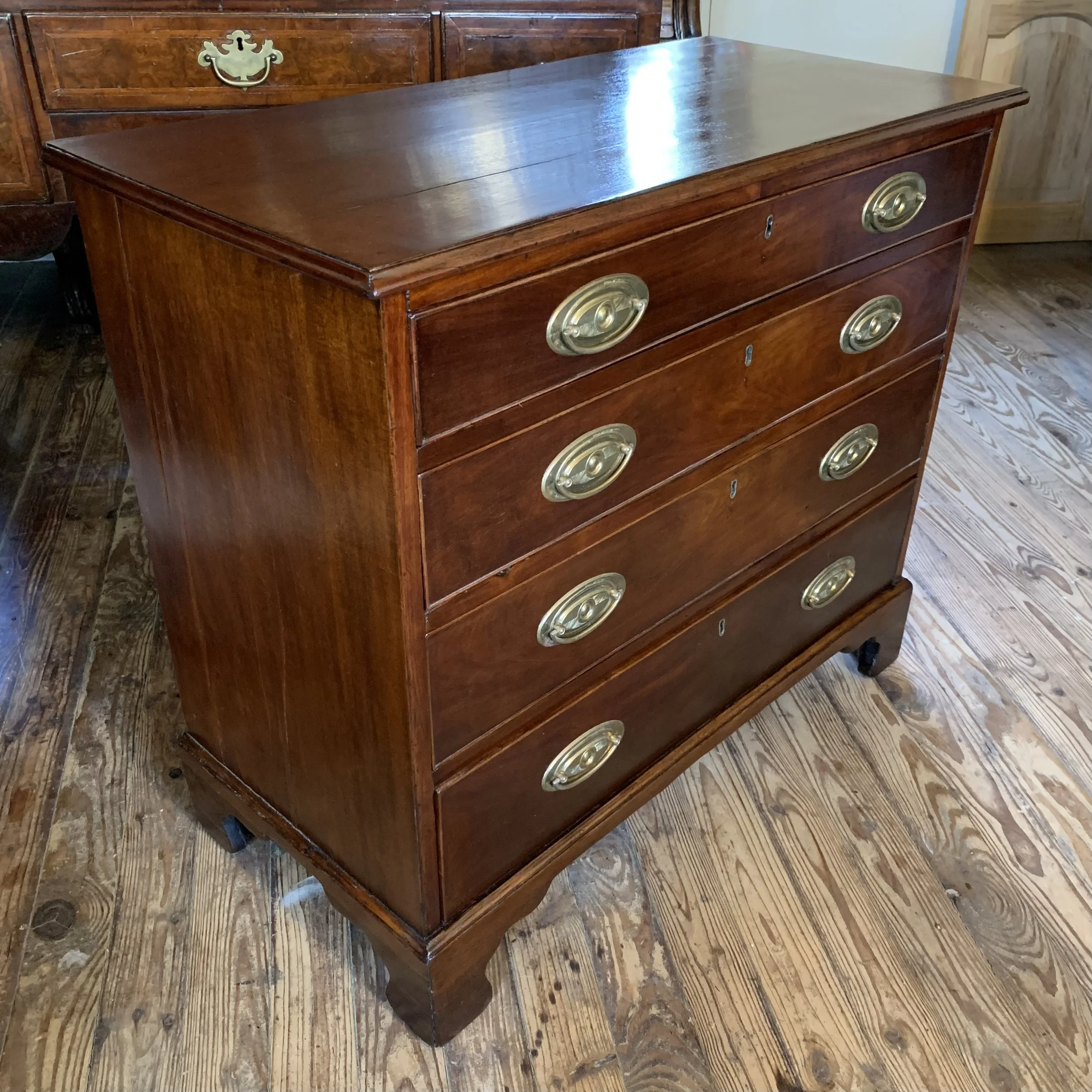 Small Georgian Mahogany Chest of Drawers