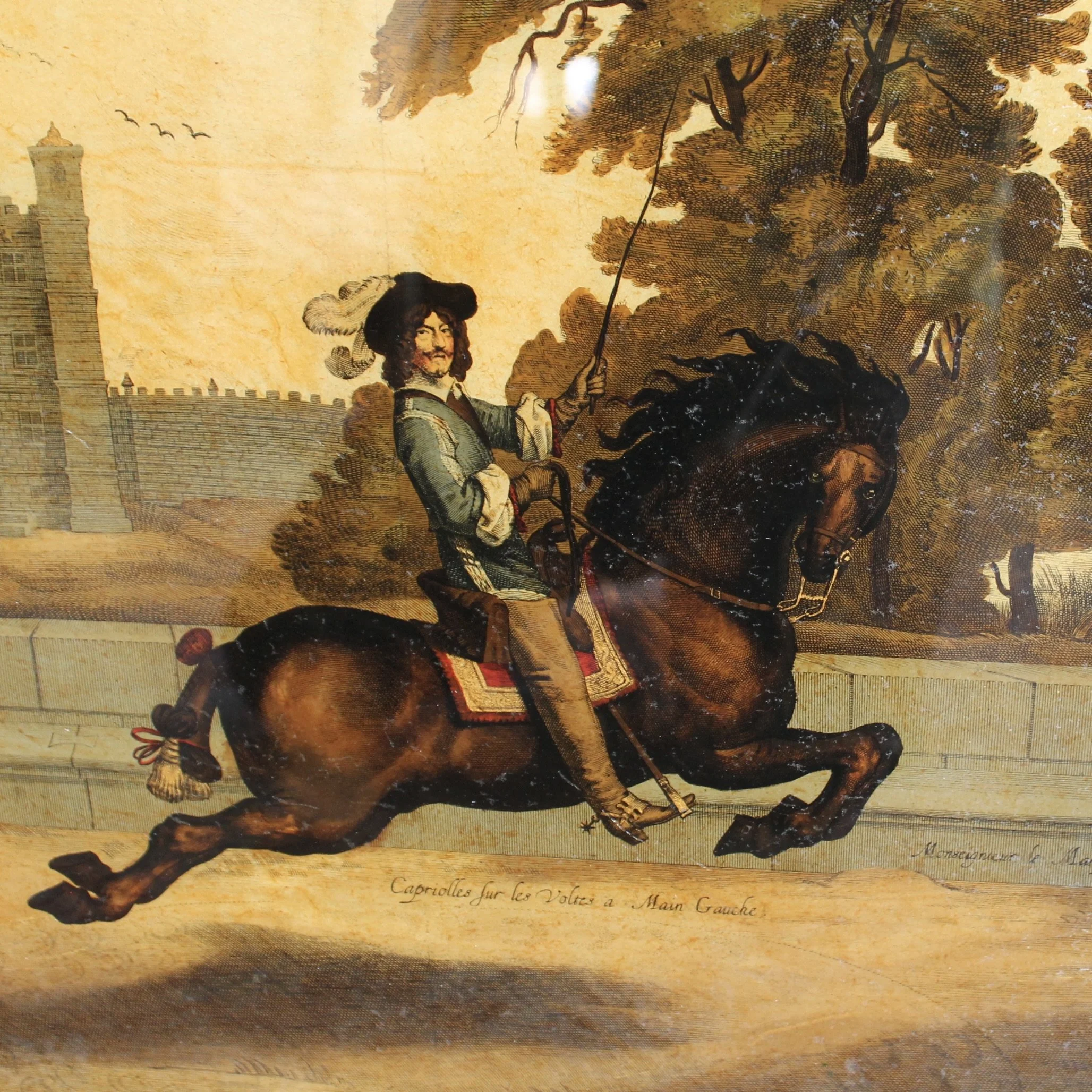 Abraham van Diepenbeeck, William Cavendish Dressage engravings