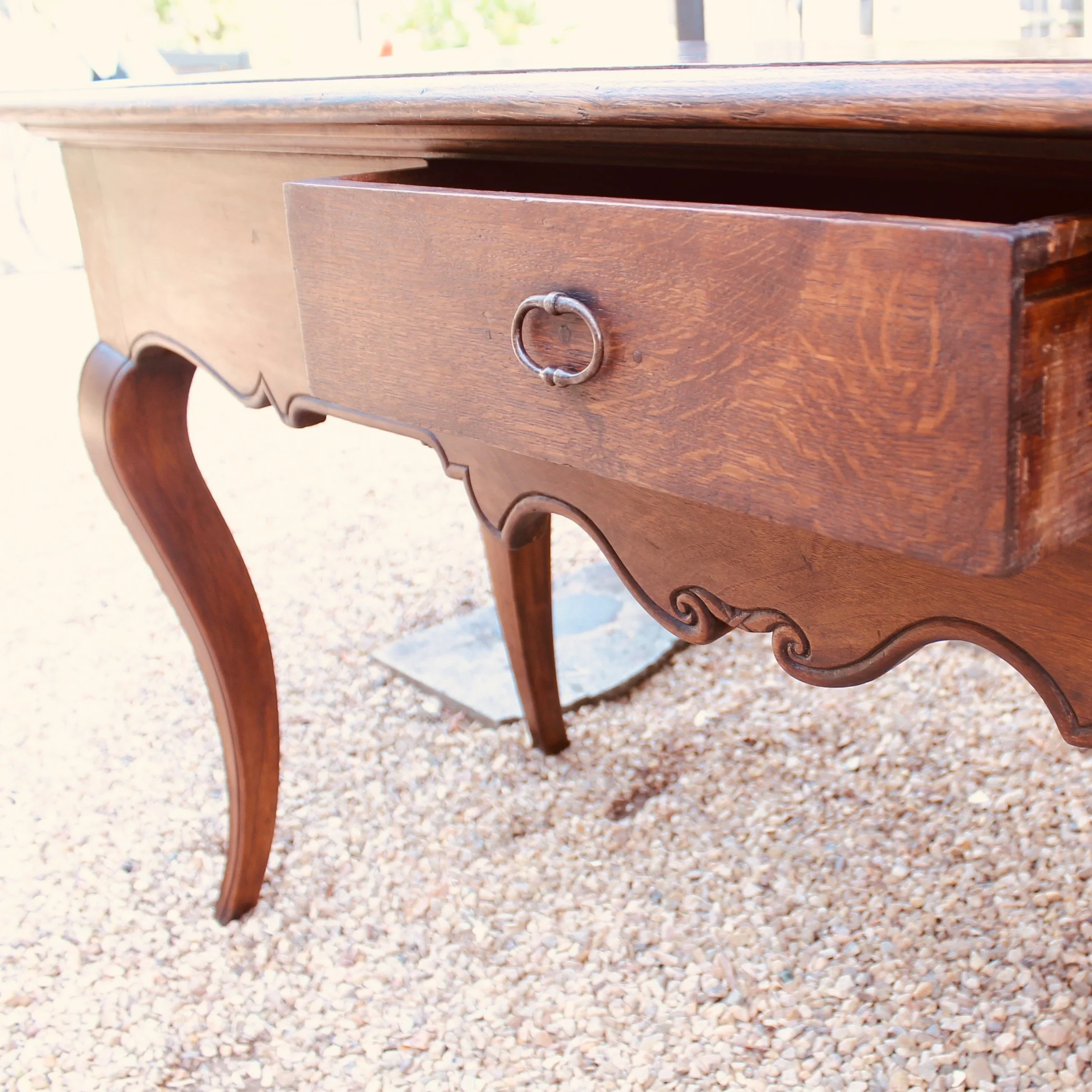 French-Farm-Table-19th-Century-detail