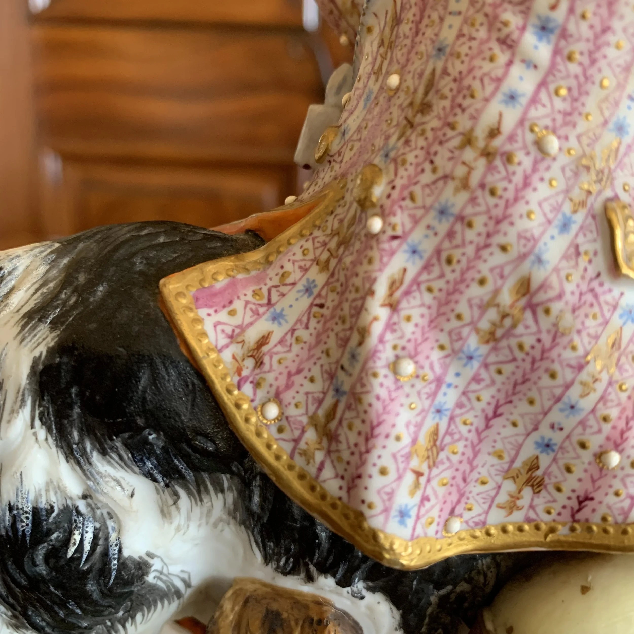 Goat and Rider Bisque Porcelain by Vion et Baury,  19th c.