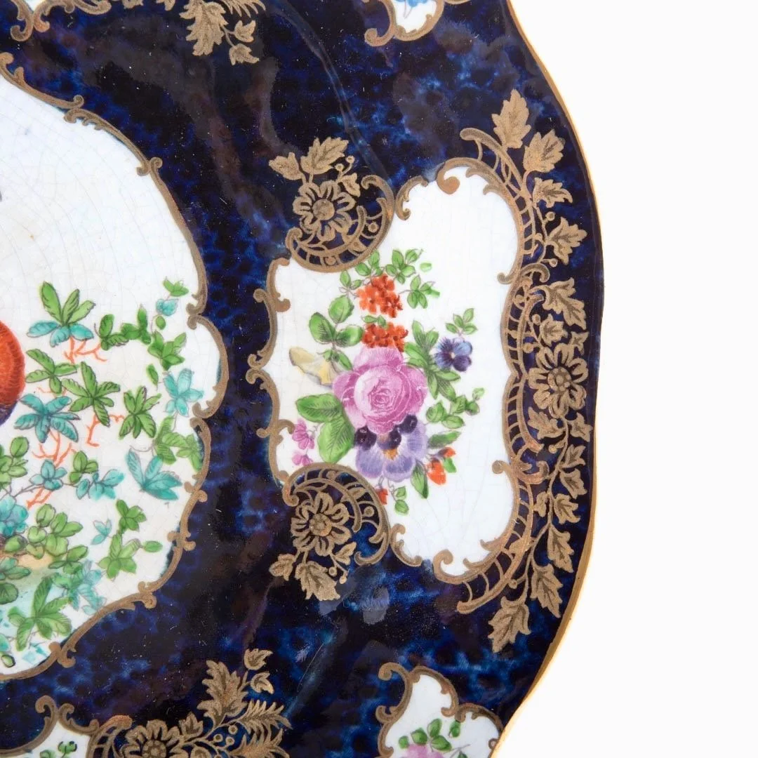 “Chelsea-Bird’-Pattern-Garniture-of-Antique-English-Porcelain (14)
