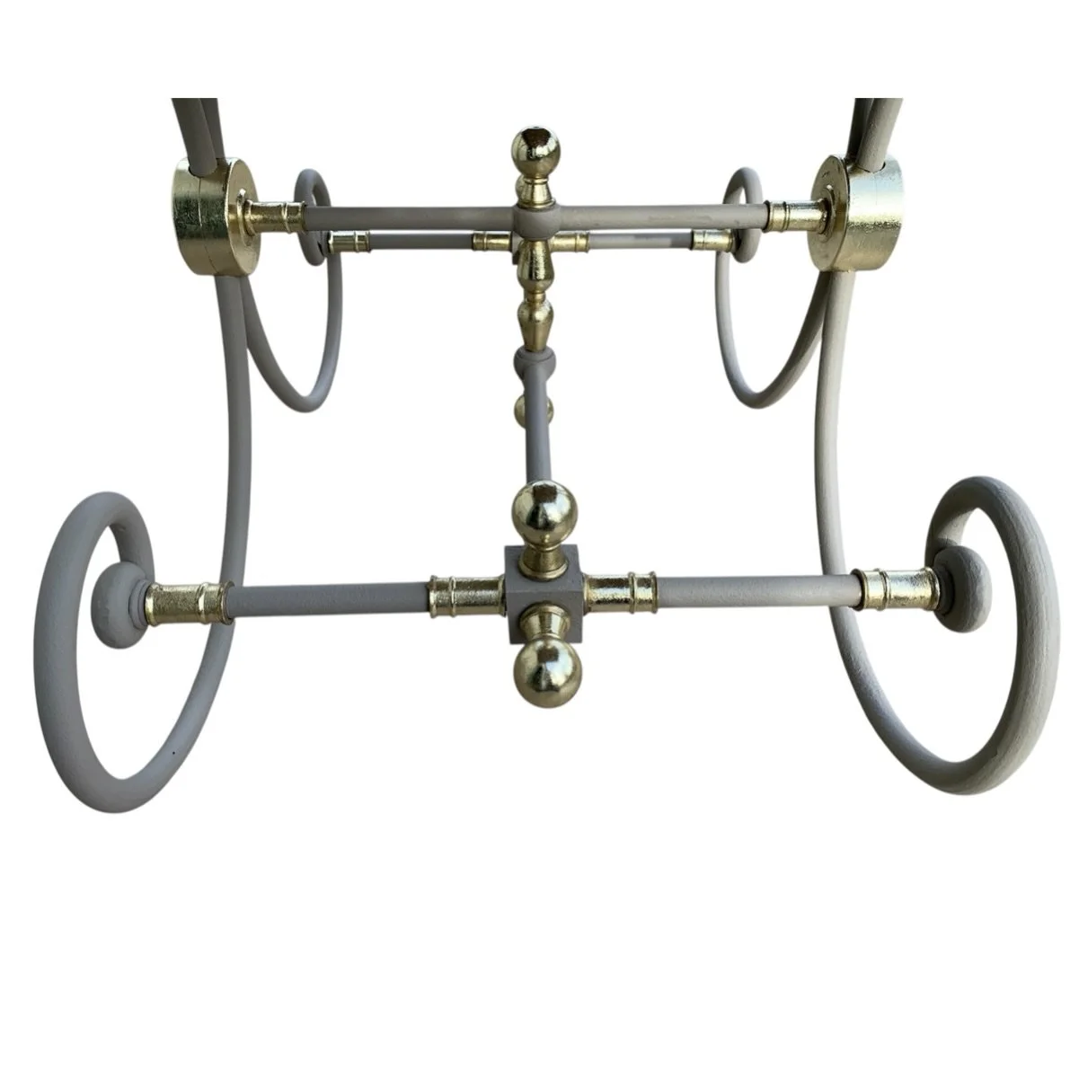 Antique French Marble Topped Pastry Table