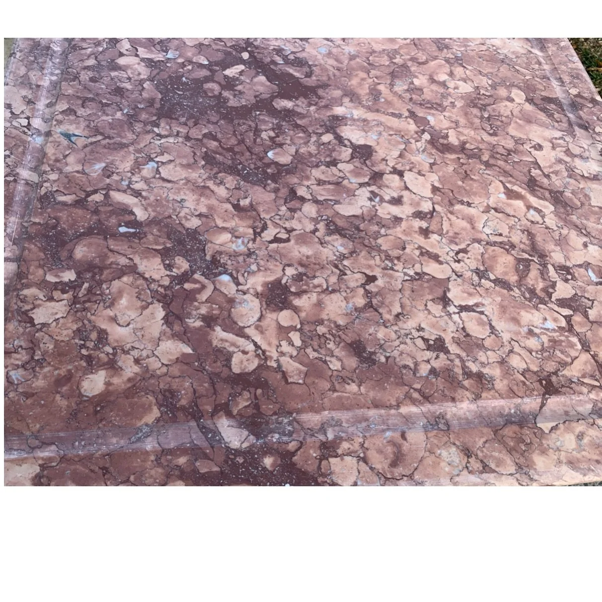 Antique French Marble Topped Pastry Table