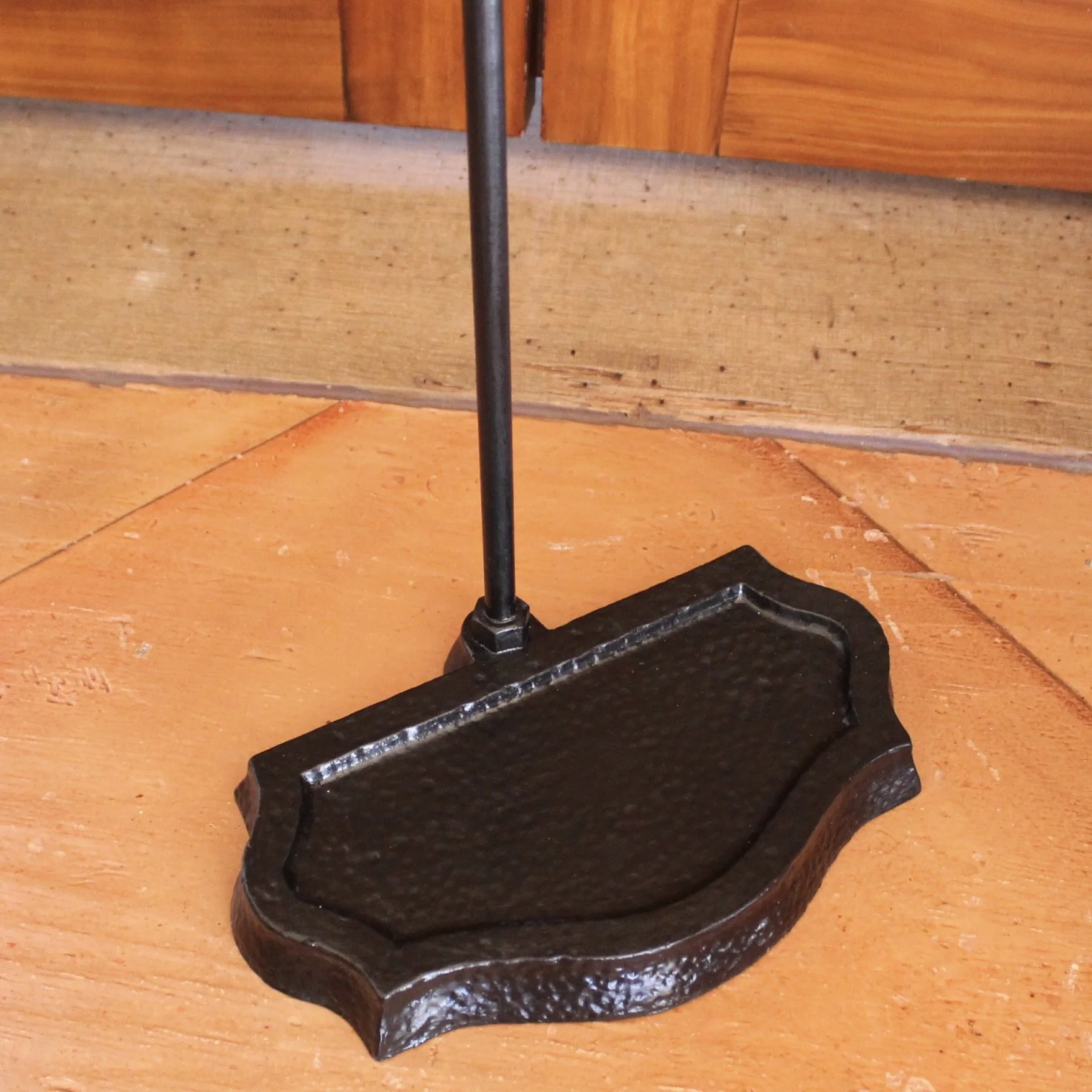 Cast Iron and Brass Antique Fire Tool Stand