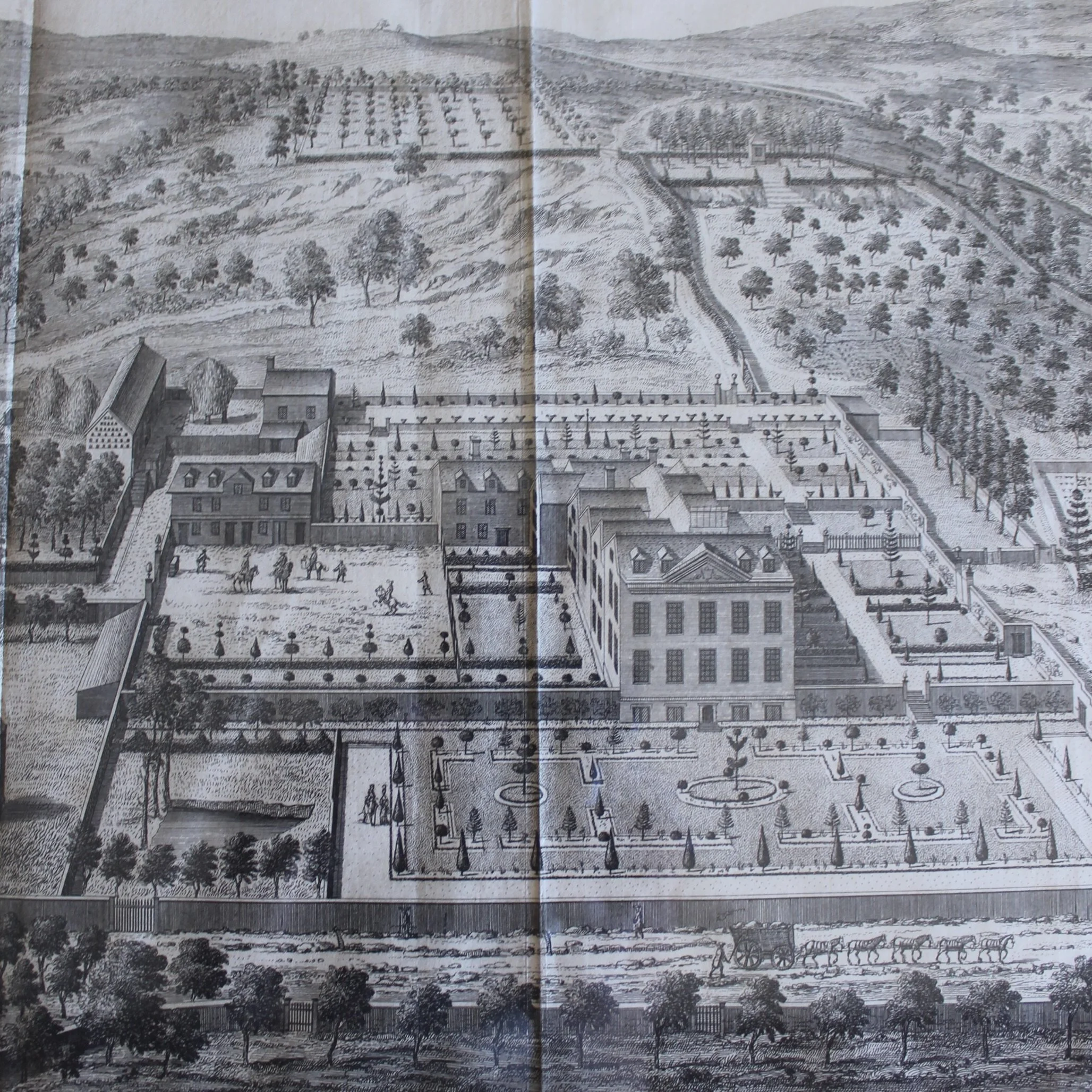 Southam,  Battsford House, Gloucestershire Johannes Kip