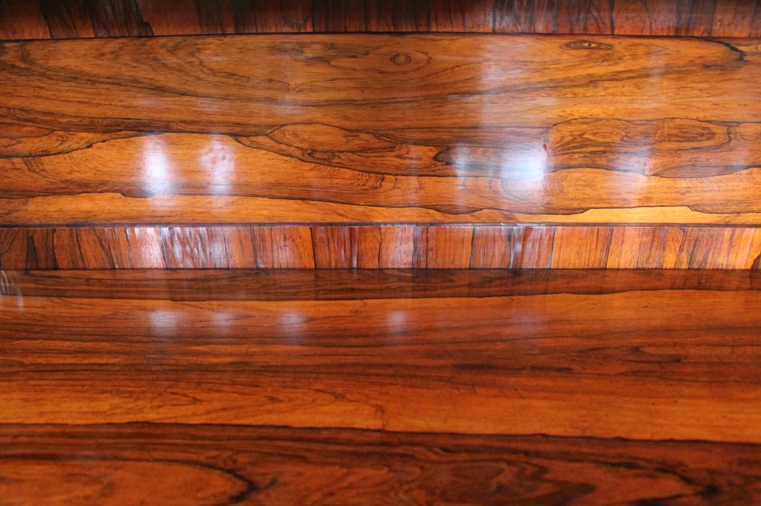 English Regency Georgian Rosewood Chiffonier Cabinet