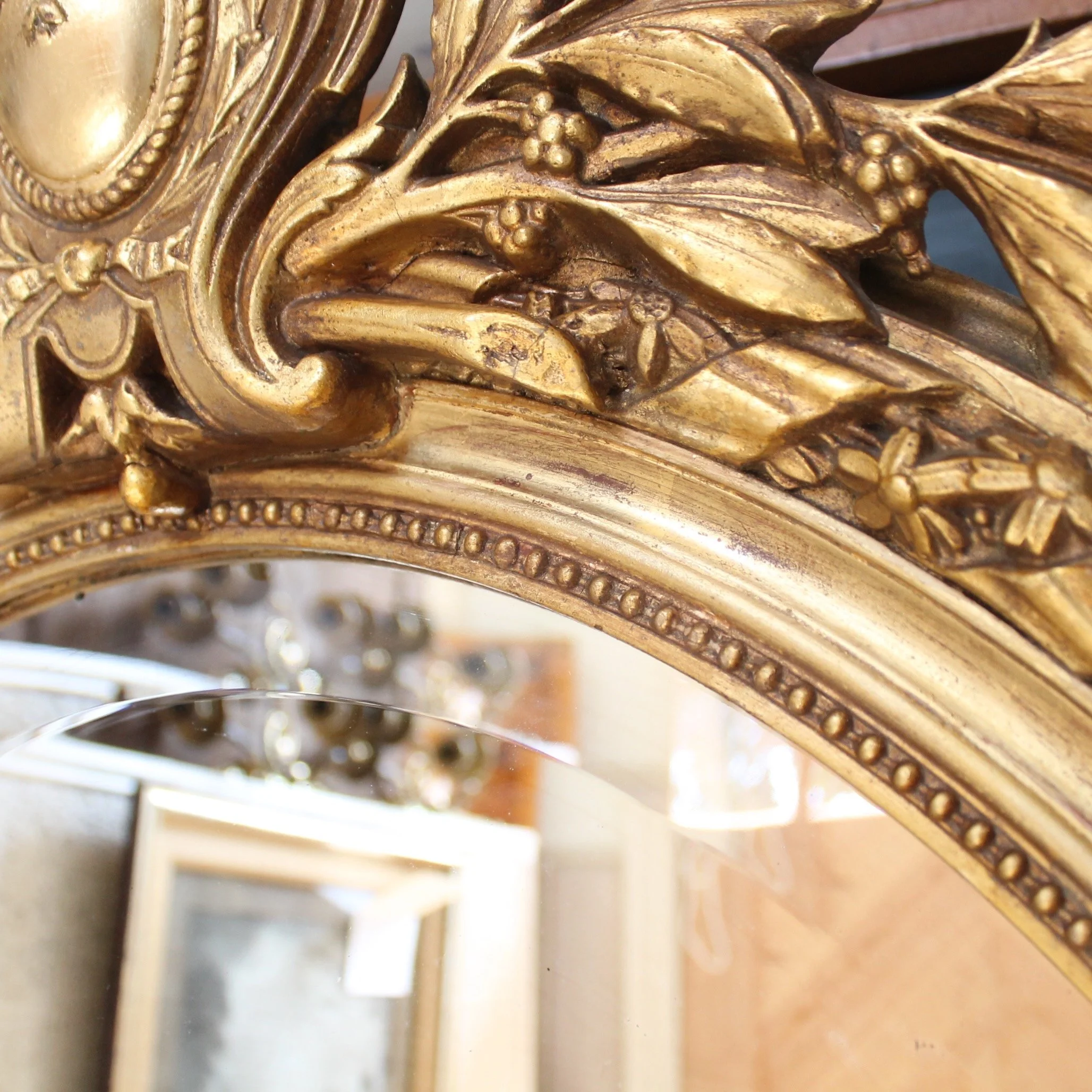 Large-French-Belle-Époque-Era-Gilded-Oval-Mirror (4)