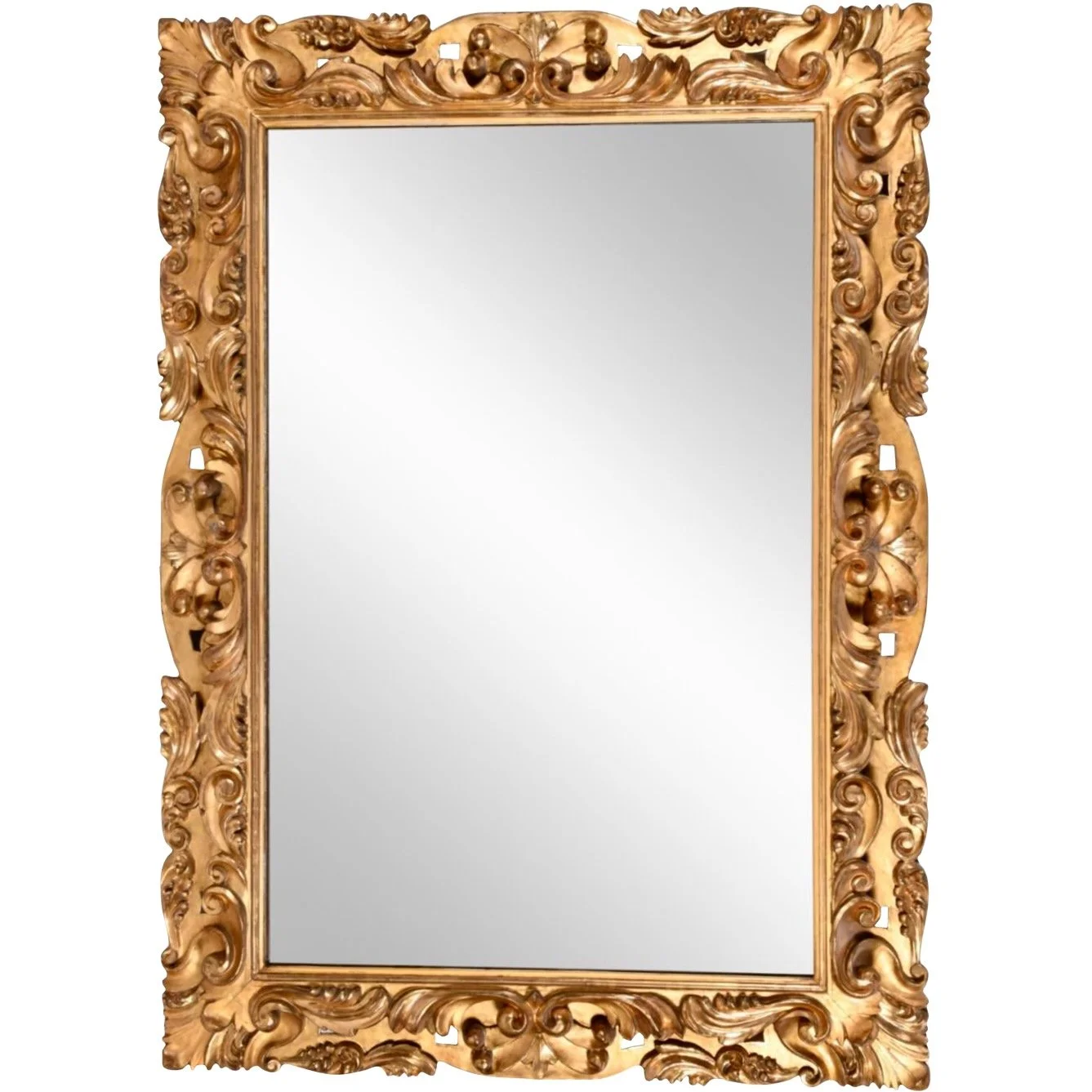 Large-gilt-Wood-Spanish-Italian-Baroque-Style-Mirror