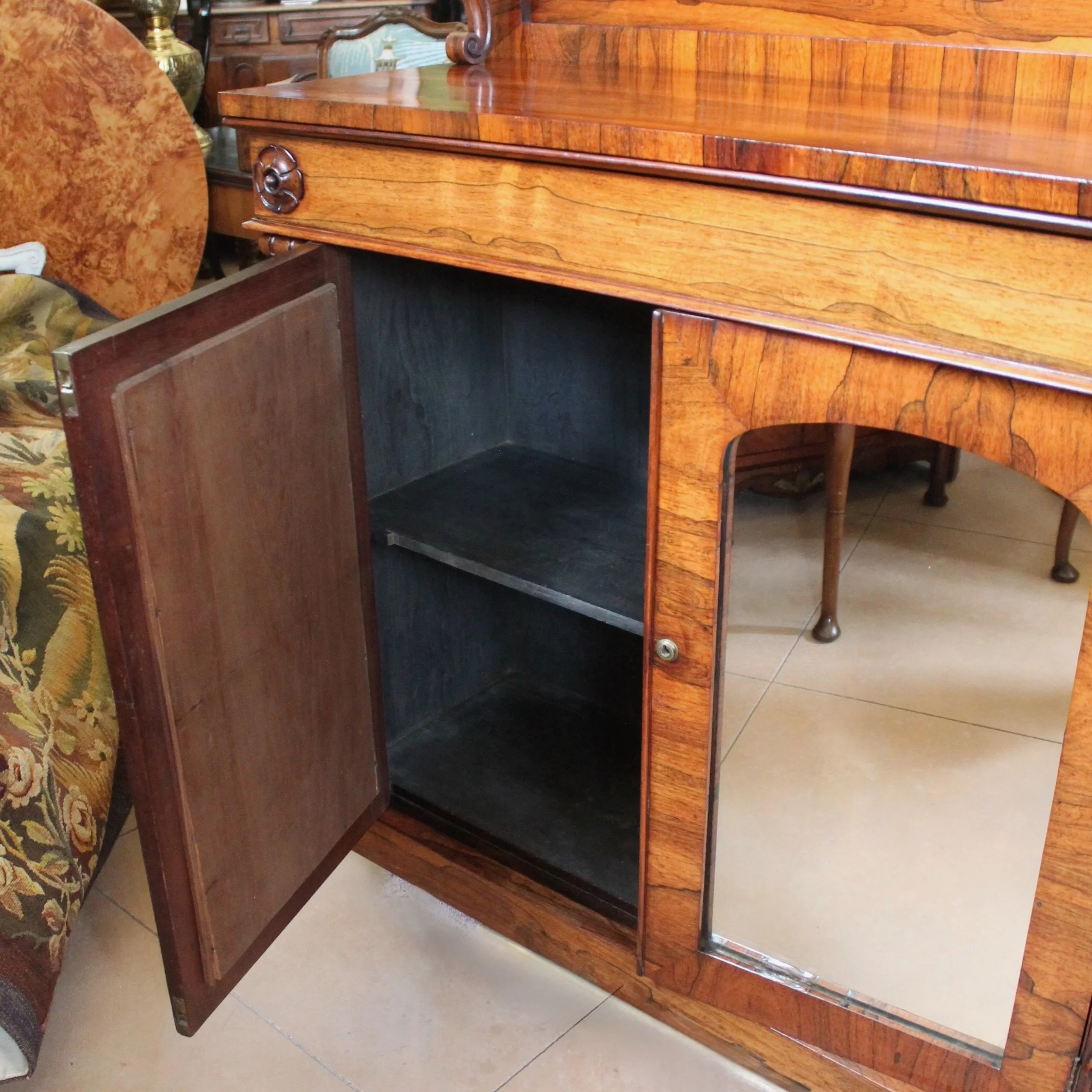 Antique-English-Rosewood-Chiffonier-Cabinet-Regency-George-IV (16)
