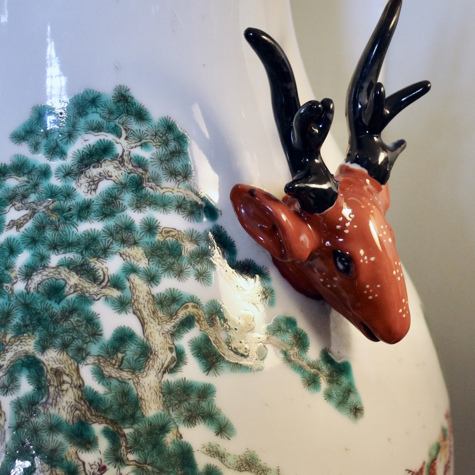 One hundred Blessings Pattern Chinese Porcelain Vase